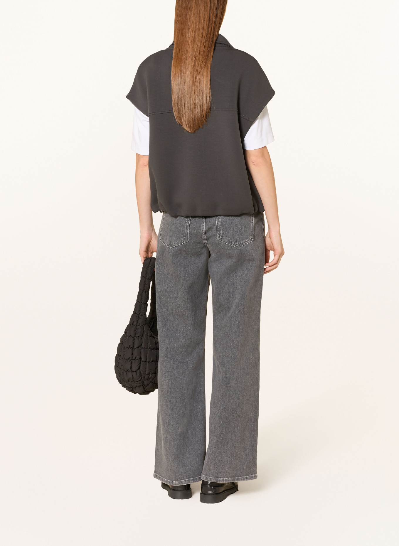 someday Sweatweste UPIRI: DUNKELGRAU