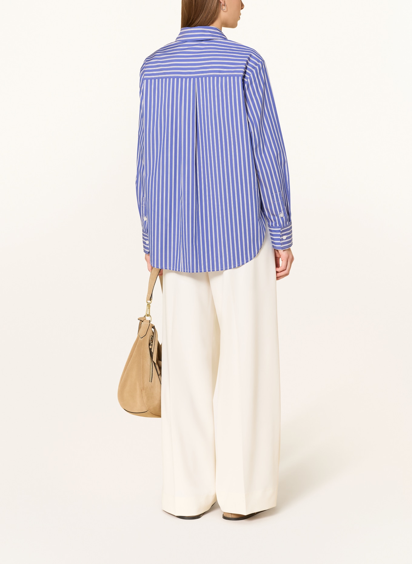 someday Hemdbluse ZIVIAN: BLAU / WEISS