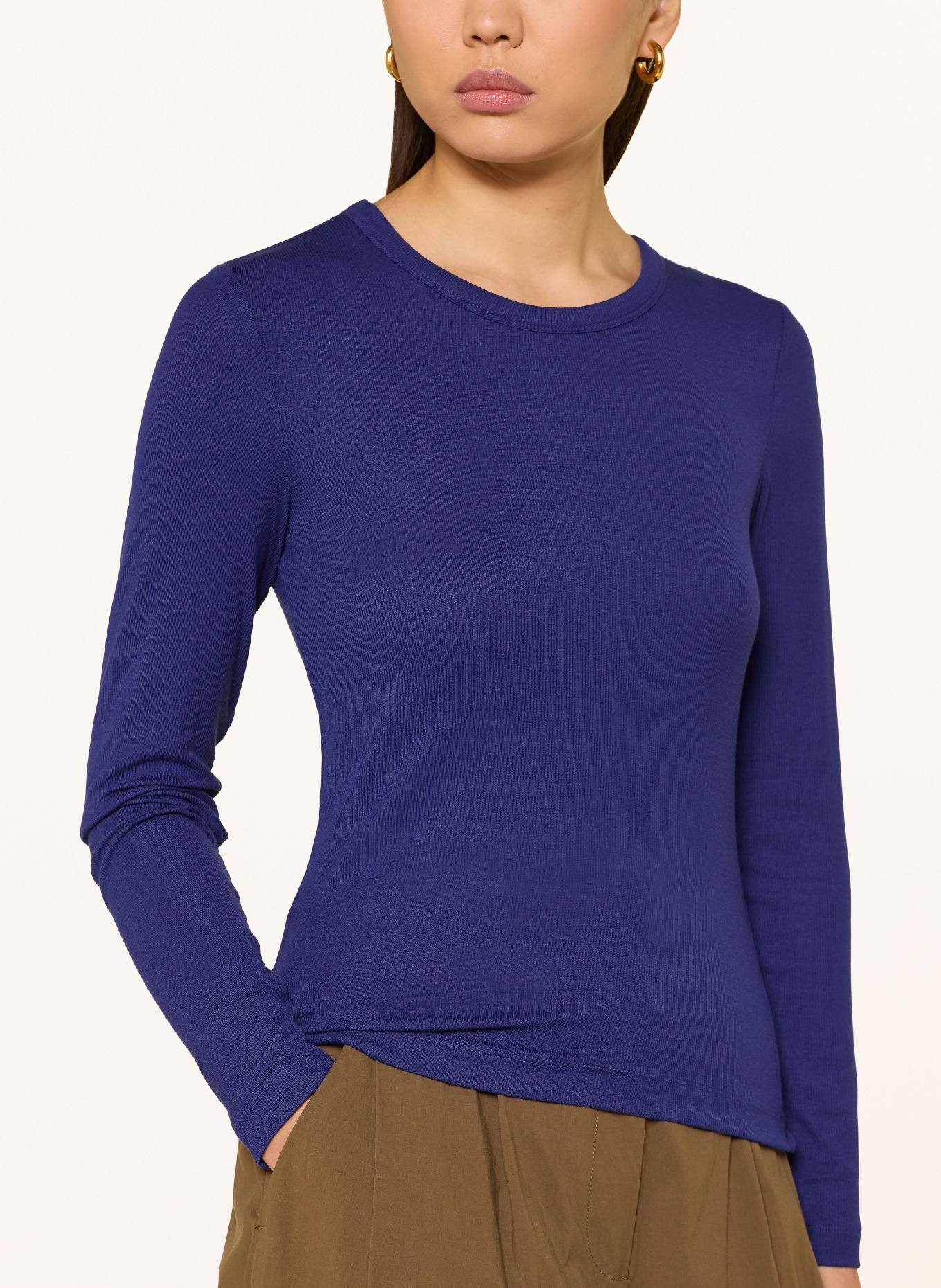 someday Longsleeve KORELL: DUNKELLILA