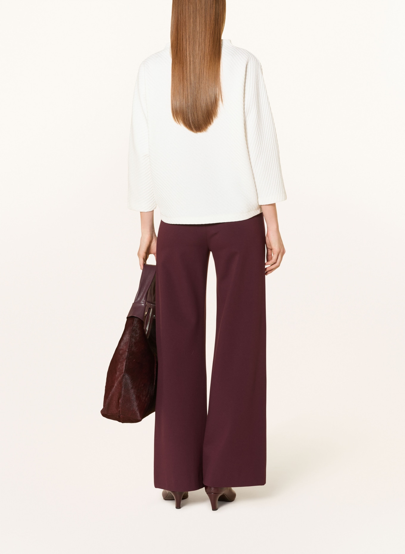 someday Pullover ULIRA mit 3/4-Arm: WEISS