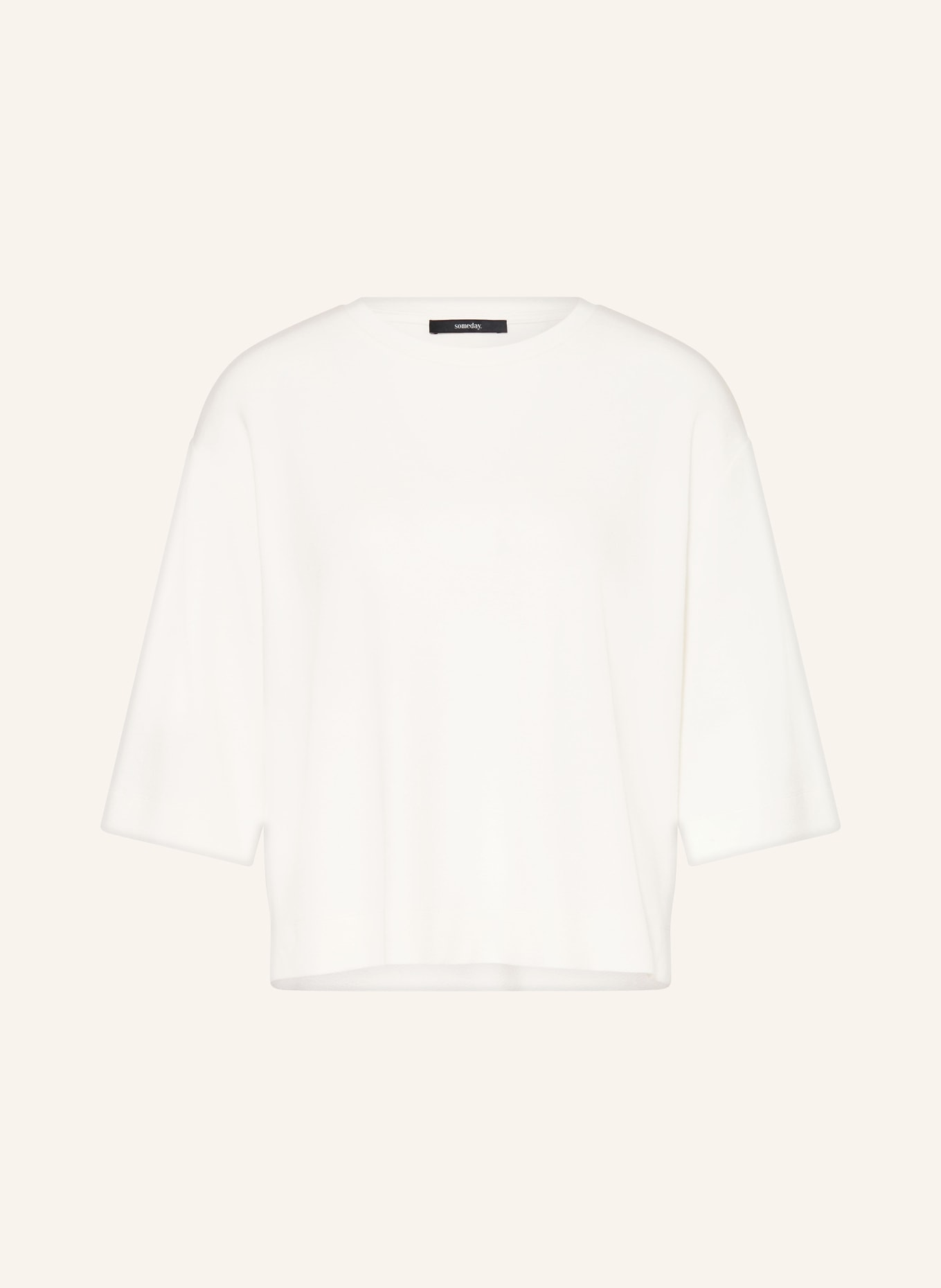 someday Blusenshirt KAVIRA mit 3/4-Arm: WEISS