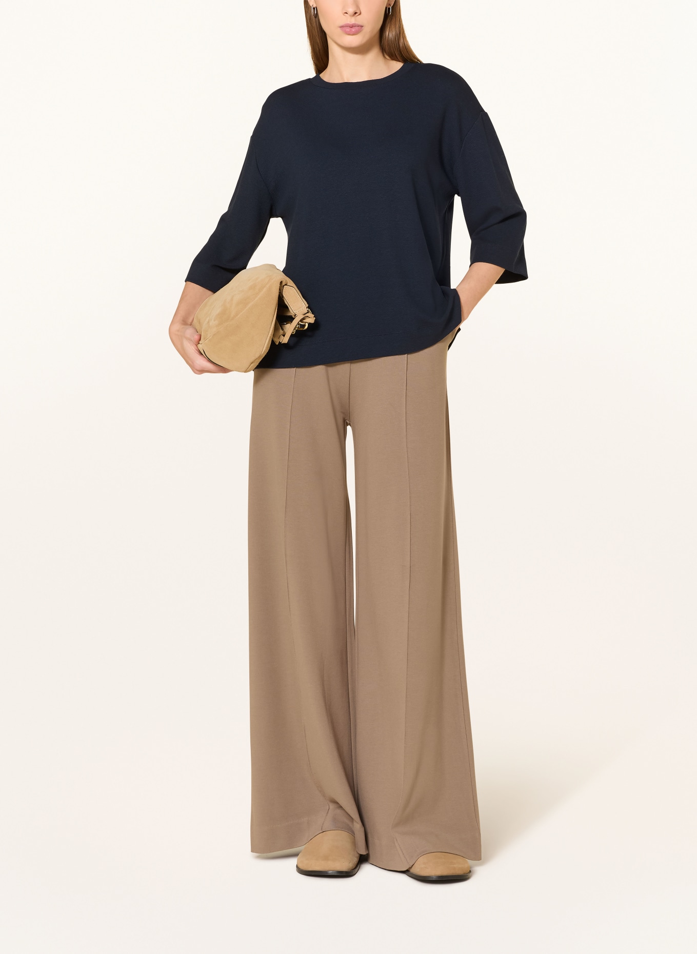 someday Blusenshirt KAVIRA mit 3/4-Arm: DUNKELBLAU