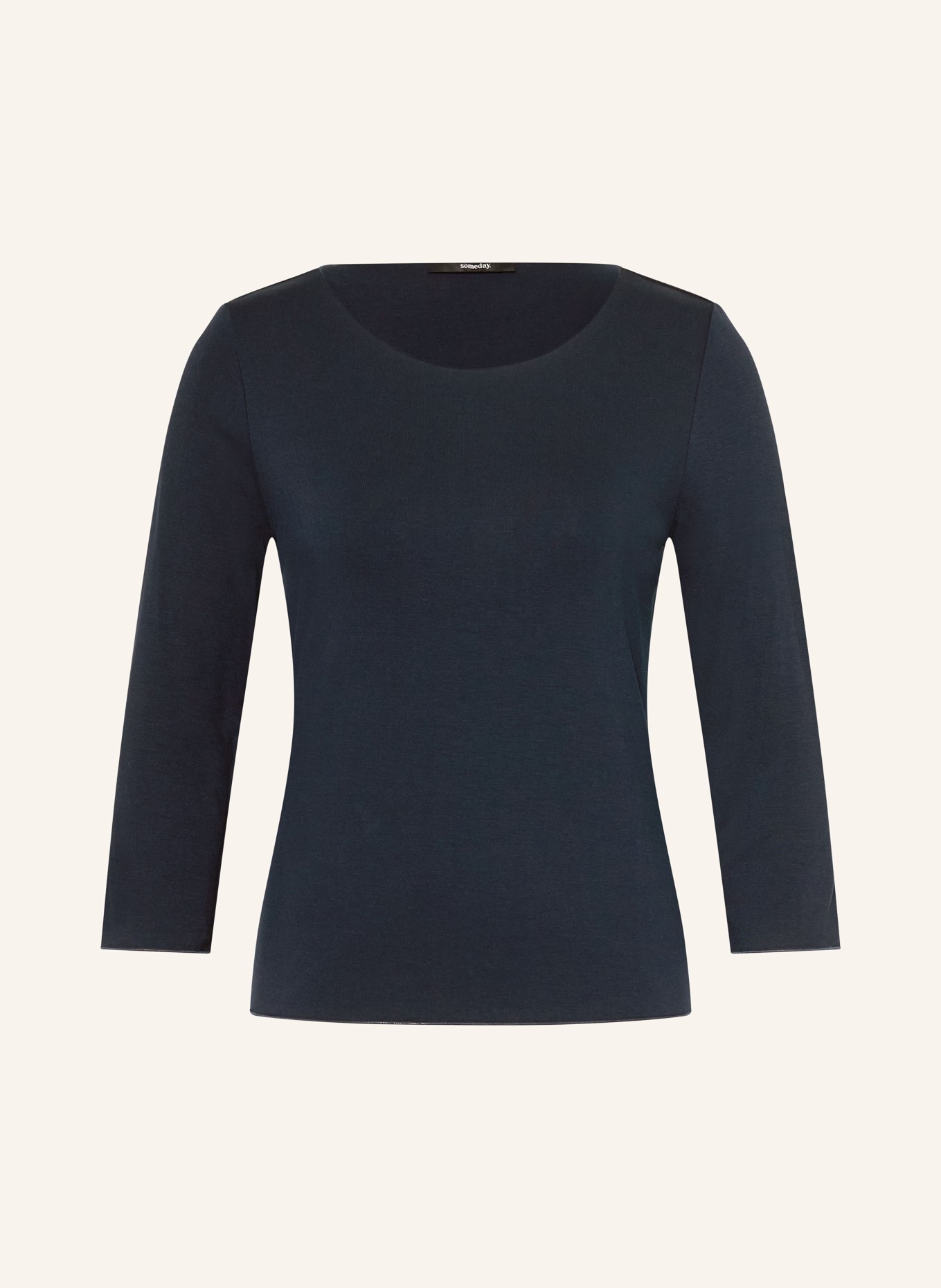 someday Longsleeve KIROSA mit 3/4-Arm: DUNKELBLAU