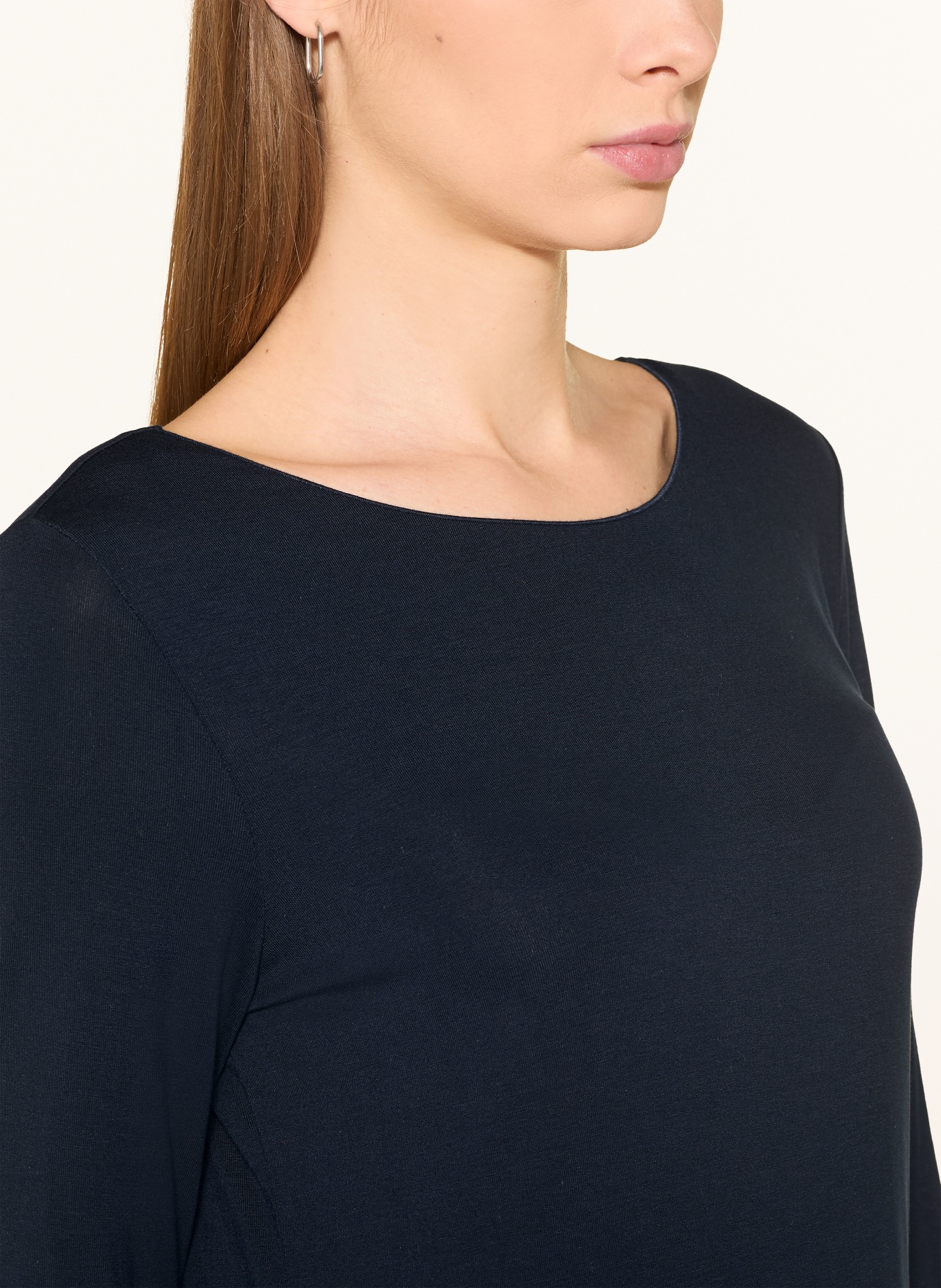 someday Longsleeve KIROSA mit 3/4-Arm: DUNKELBLAU