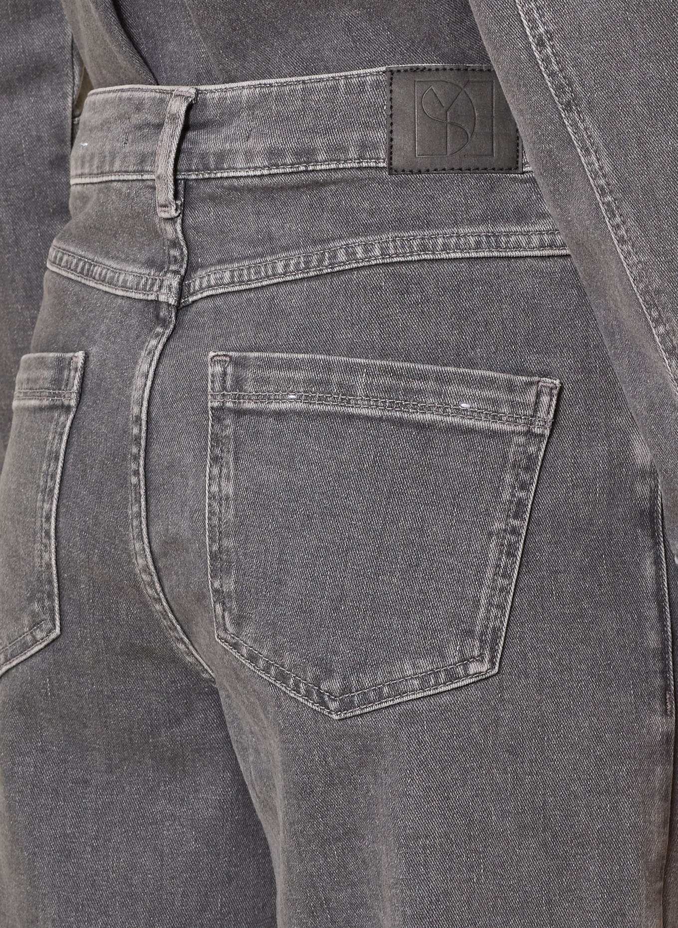 someday Džíny s širokými nohavicemi CELLMA: 70316 mid refined grey