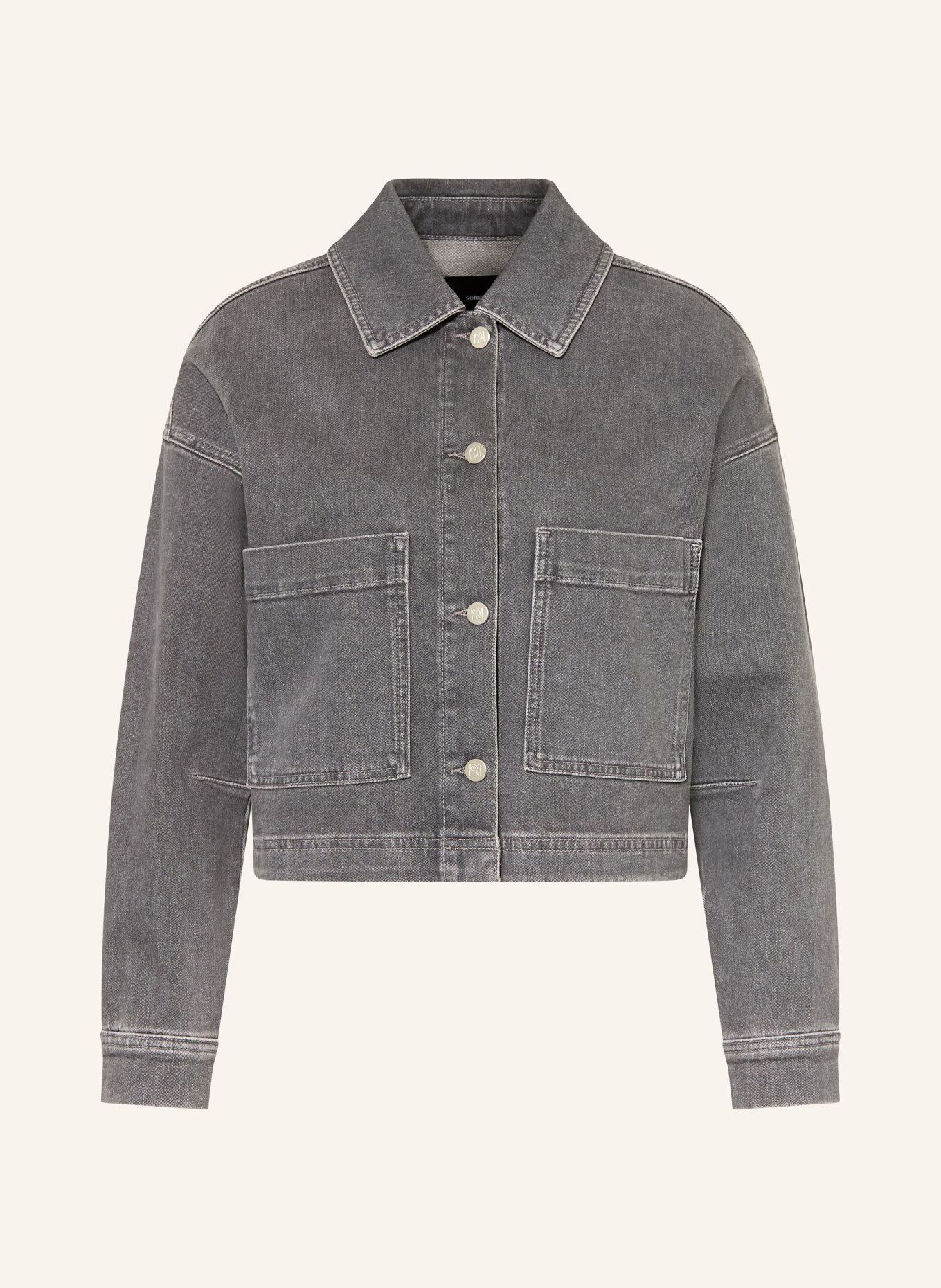 someday Jeansjacke NIANDRA: GRAU