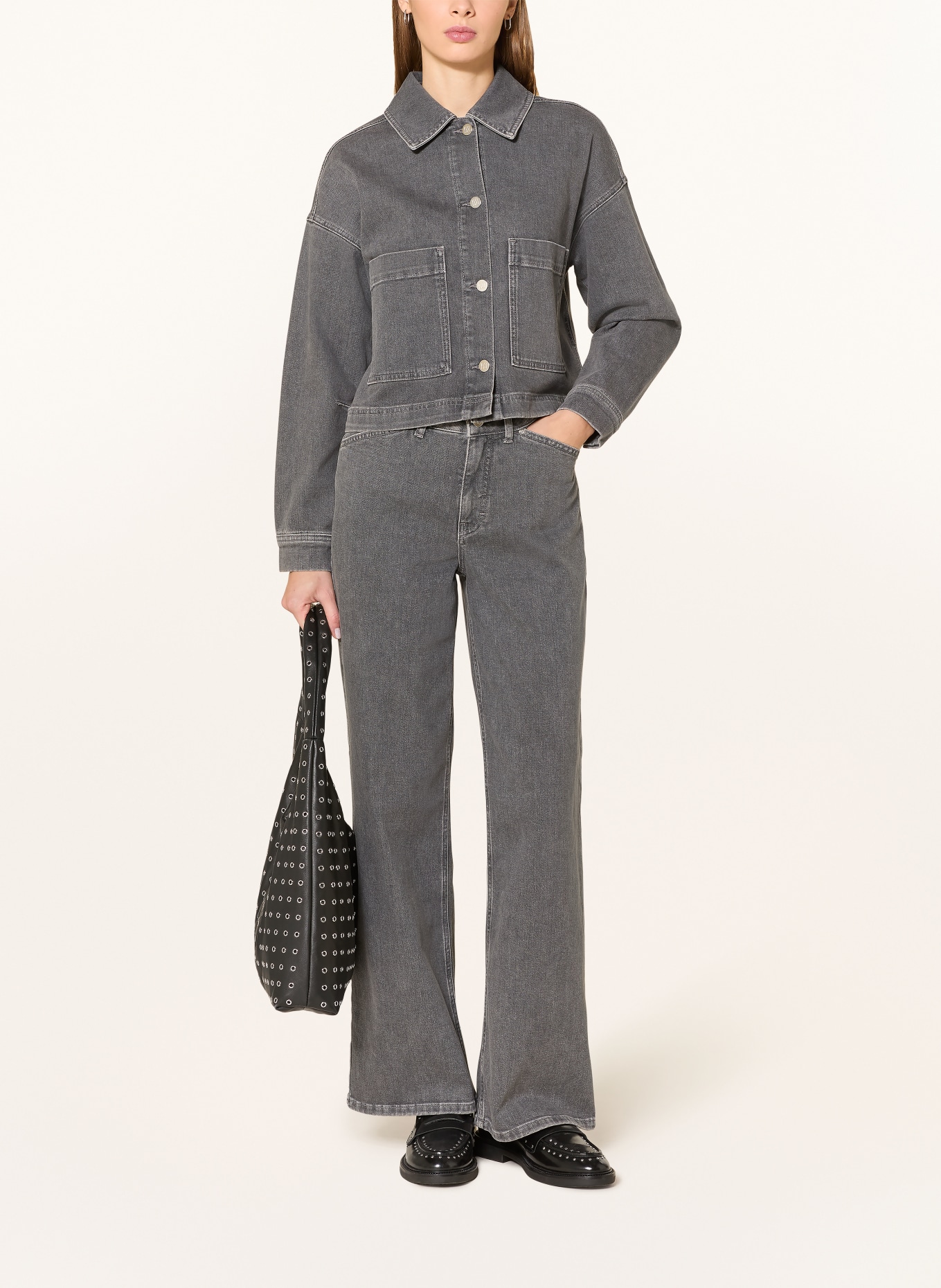 someday Jeansjacke NIANDRA: GRAU