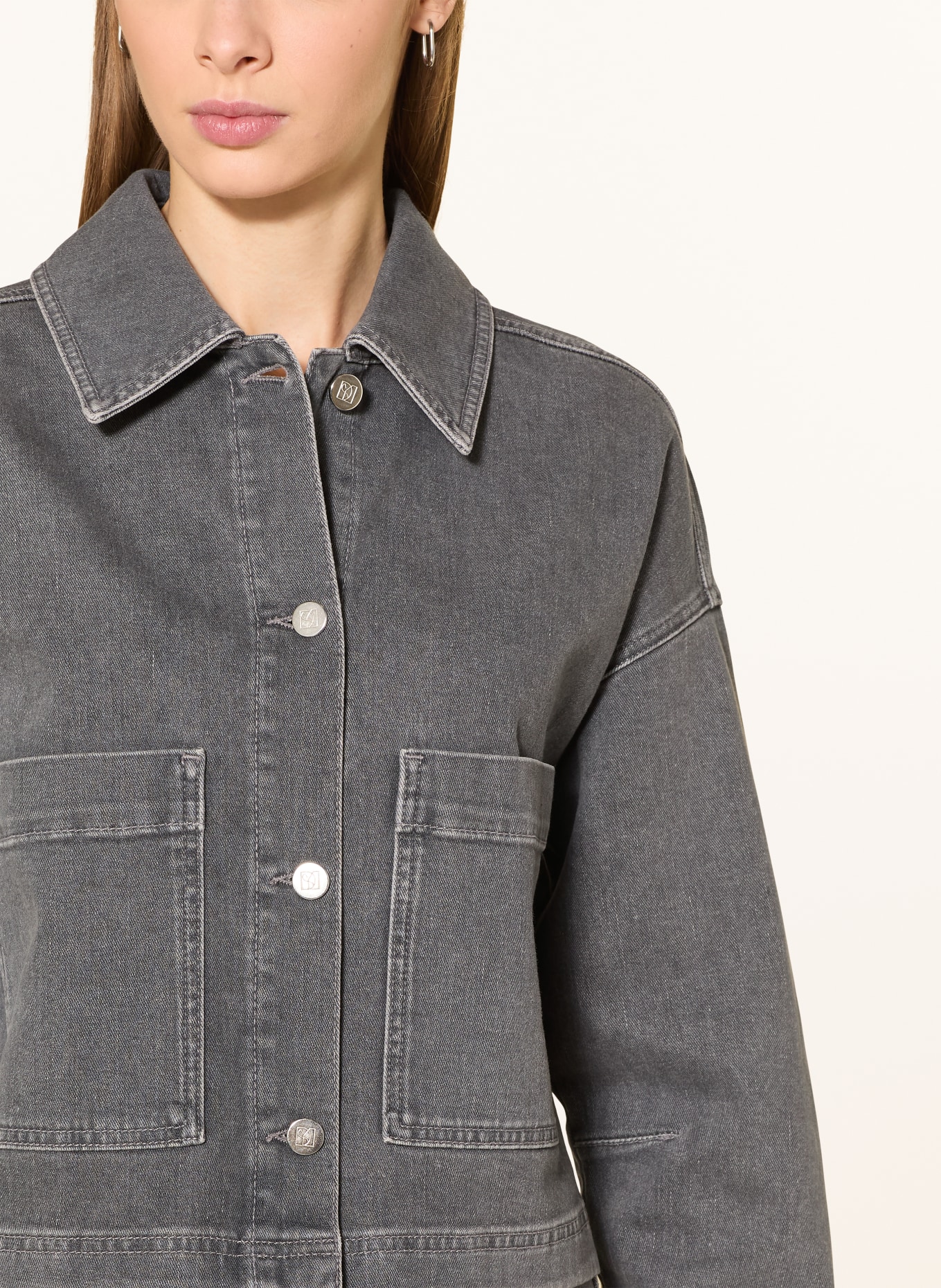 someday Jeansjacke NIANDRA: GRAU