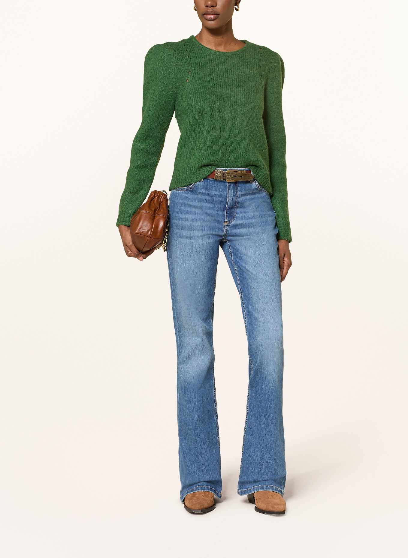 ba&sh Pullover BELMA: GRÜN