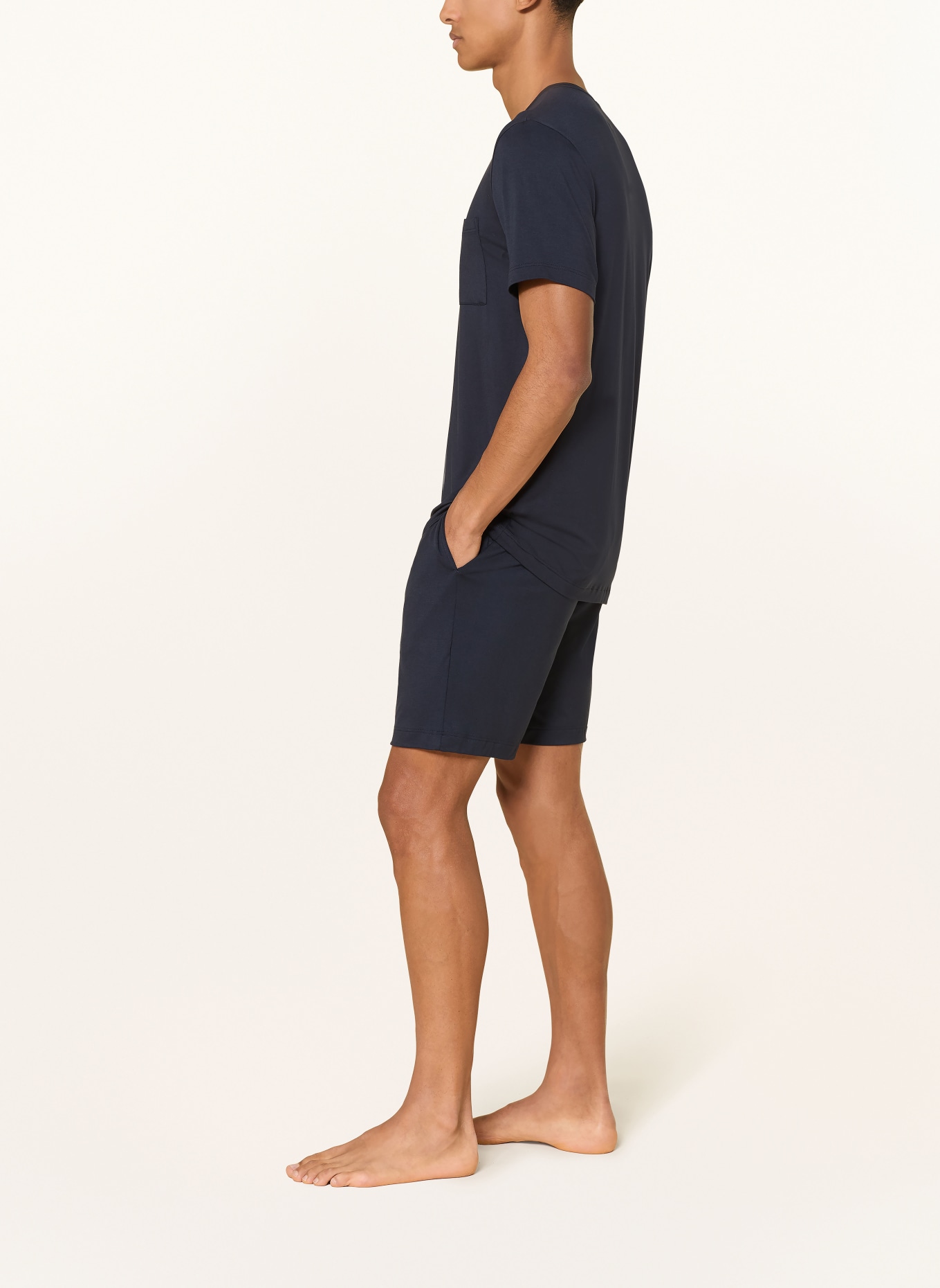 mey Lounge-Shorts JEFFERSON: DUNKELBLAU