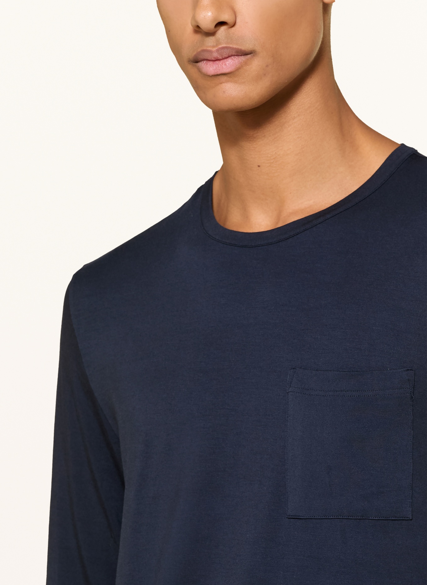 mey Lounge-Shirt JEFFERSON: DUNKELBLAU