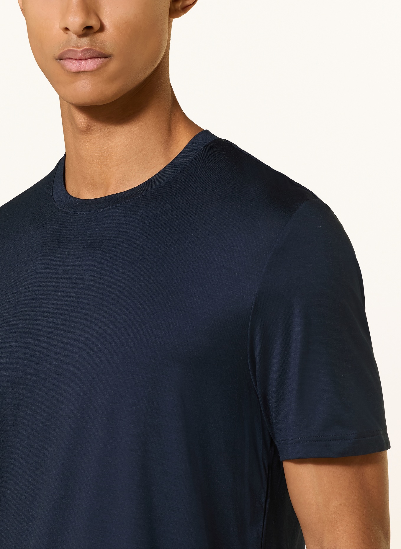 mey Lounge-Shirt JEFFERSON: DUNKELBLAU