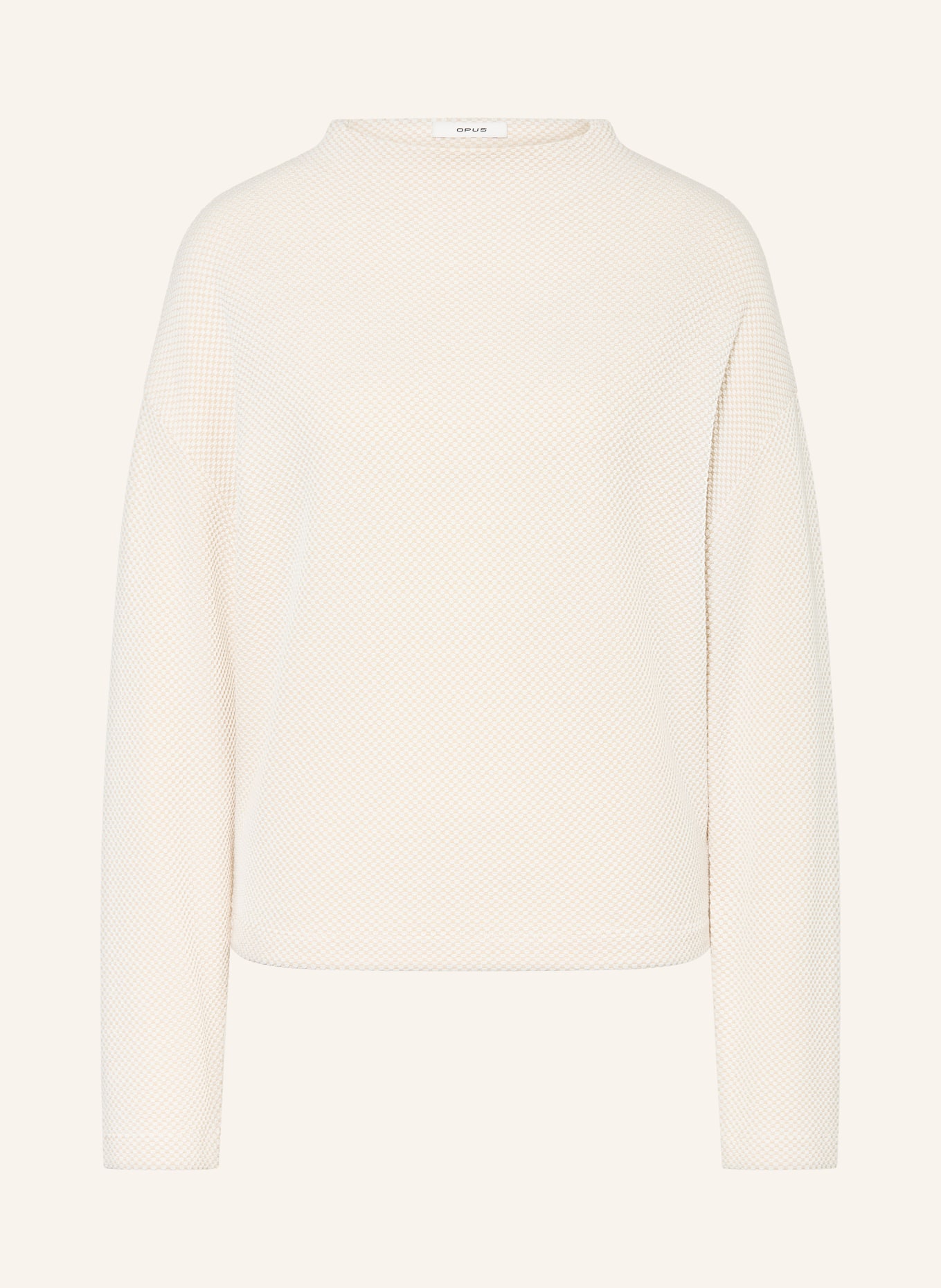 OPUS Longsleeve SERATA: HELLGELB / WEISS