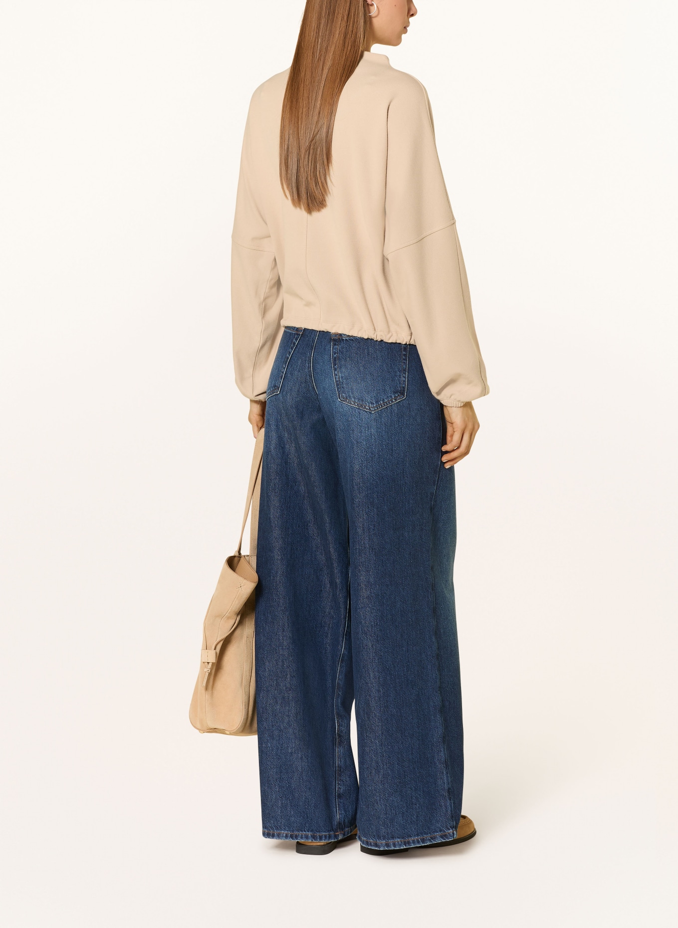 OPUS Sweatshirt GUMIPA: BEIGE