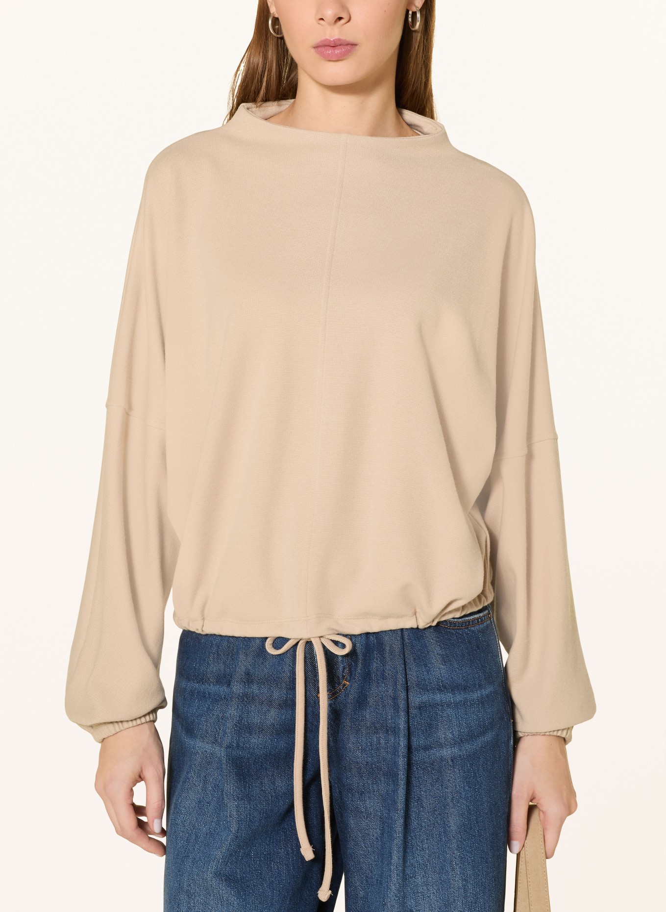 OPUS Sweatshirt GUMIPA: BEIGE