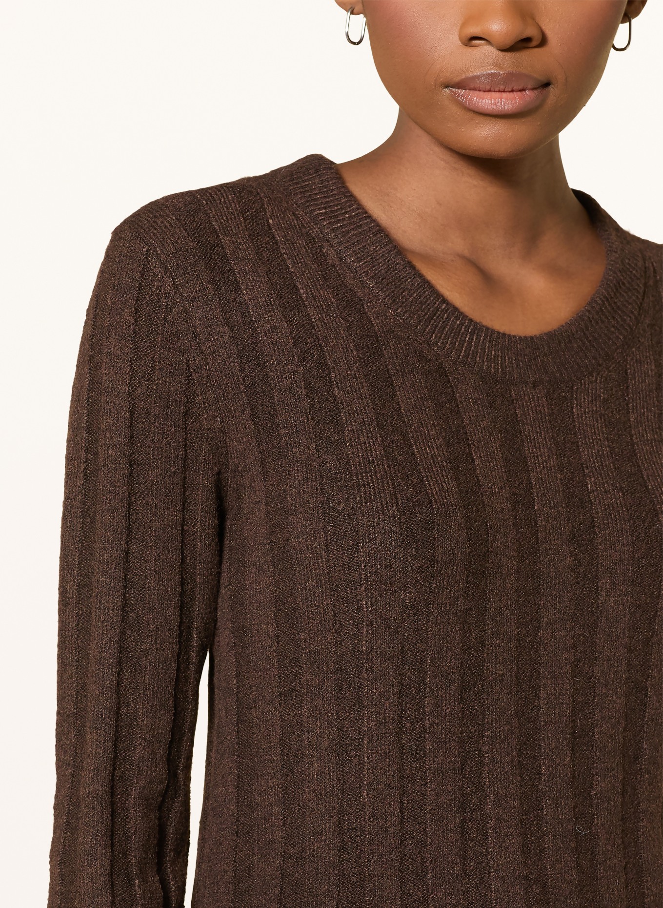 OPUS Trui POLMI: MARRON FONCÉ