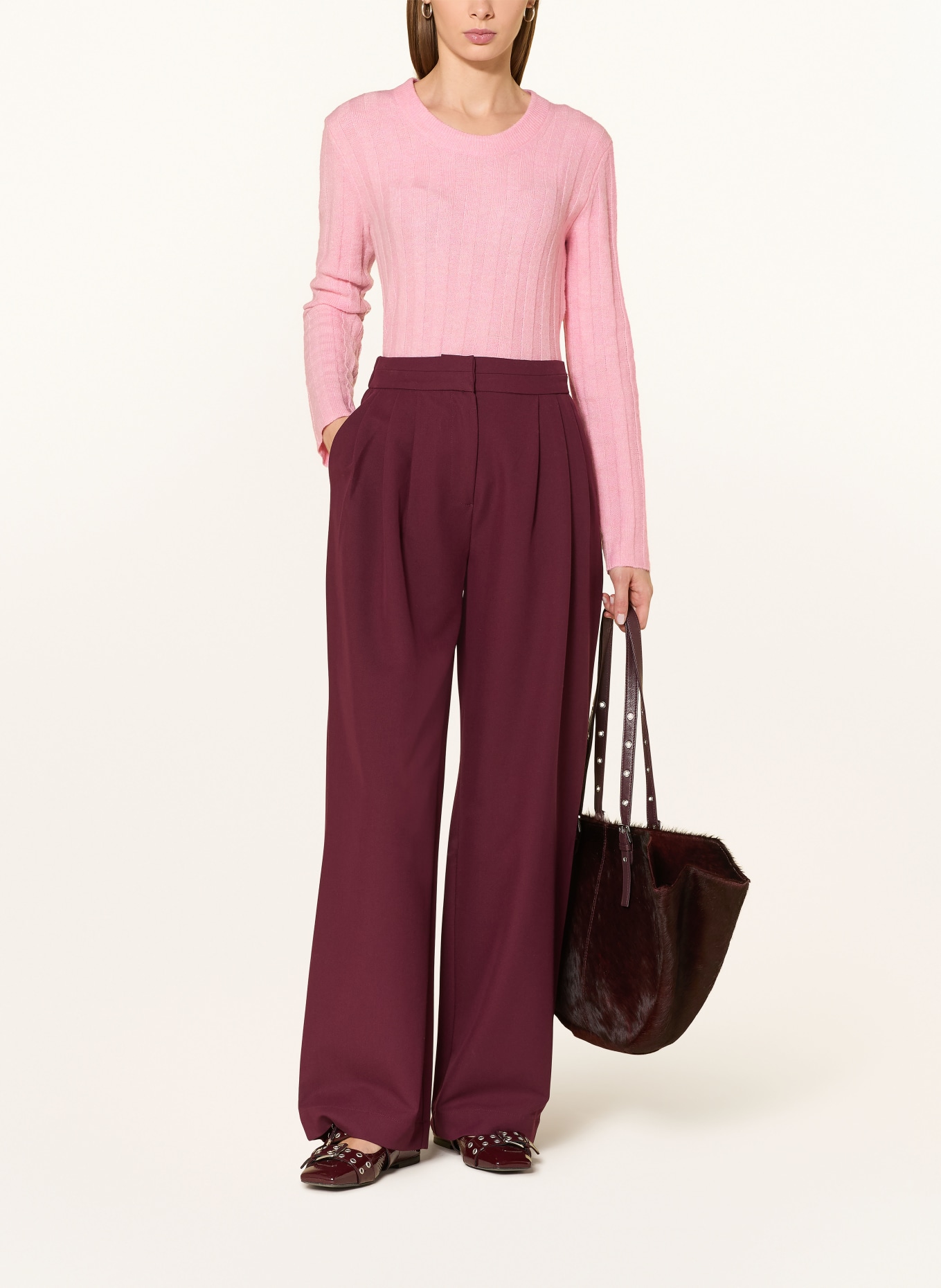 OPUS Pullover POLMI: PINK