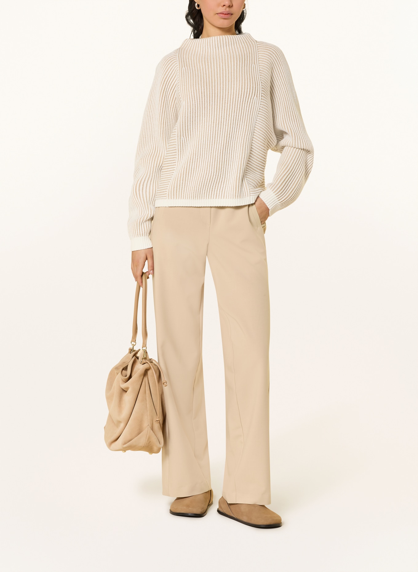 OPUS Svetr POZOLI: SVĚTLE HNĚDÁ