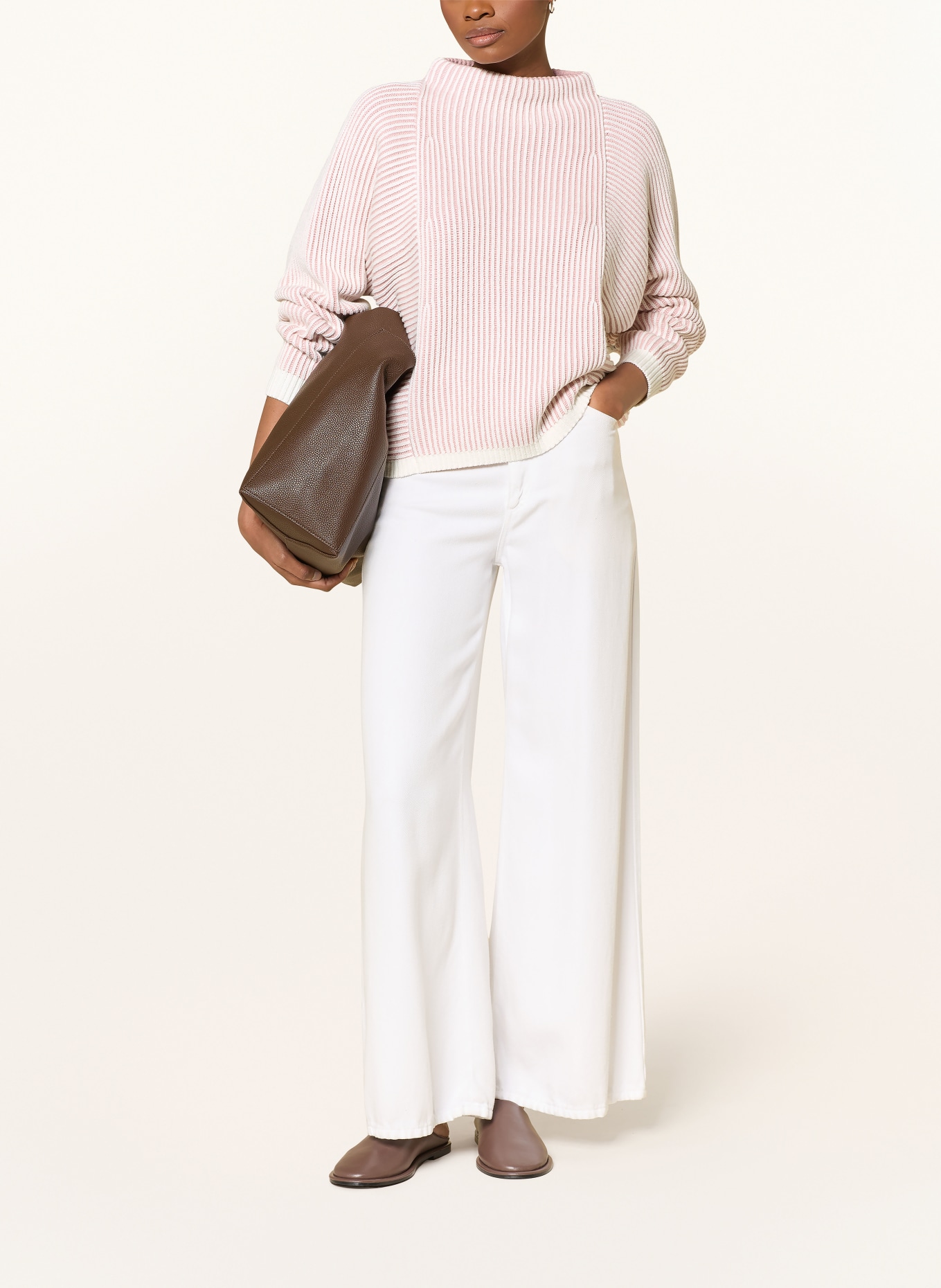 OPUS Svetr POZOLI: RŮŽOVÁ / REŽNÁ