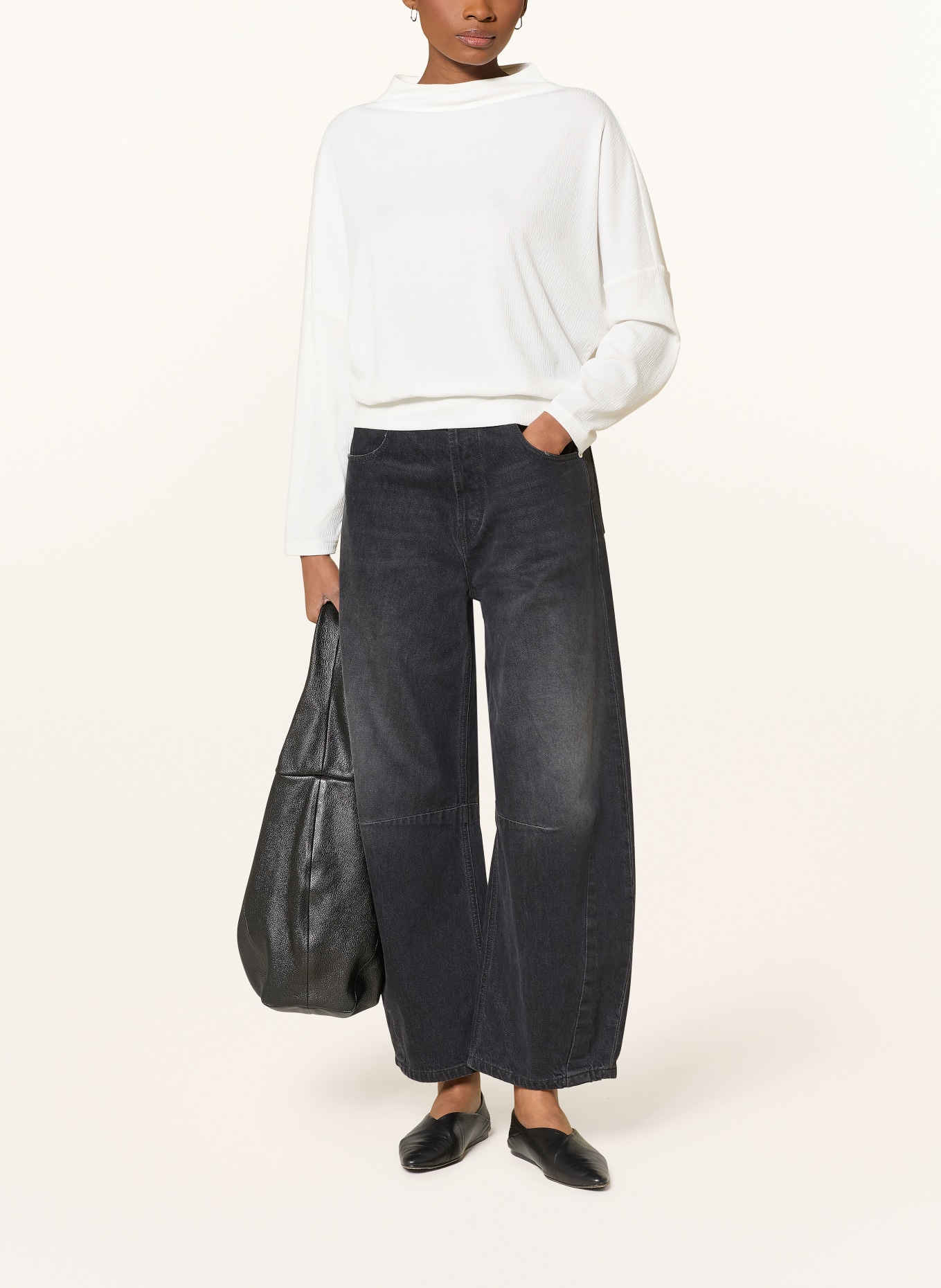 OPUS Longsleeve SIFRESH: ECRU