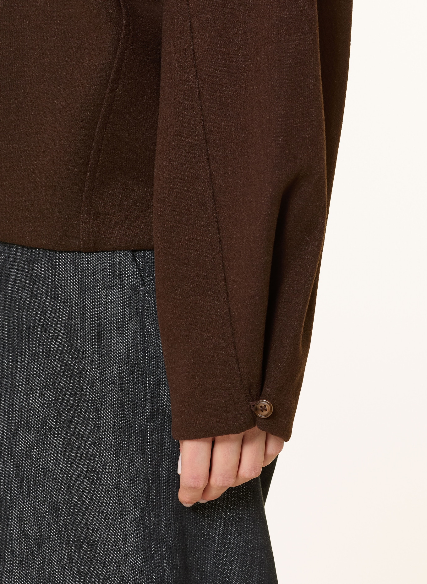 OPUS Sweatshirt GARIANE: DUNKELBRAUN