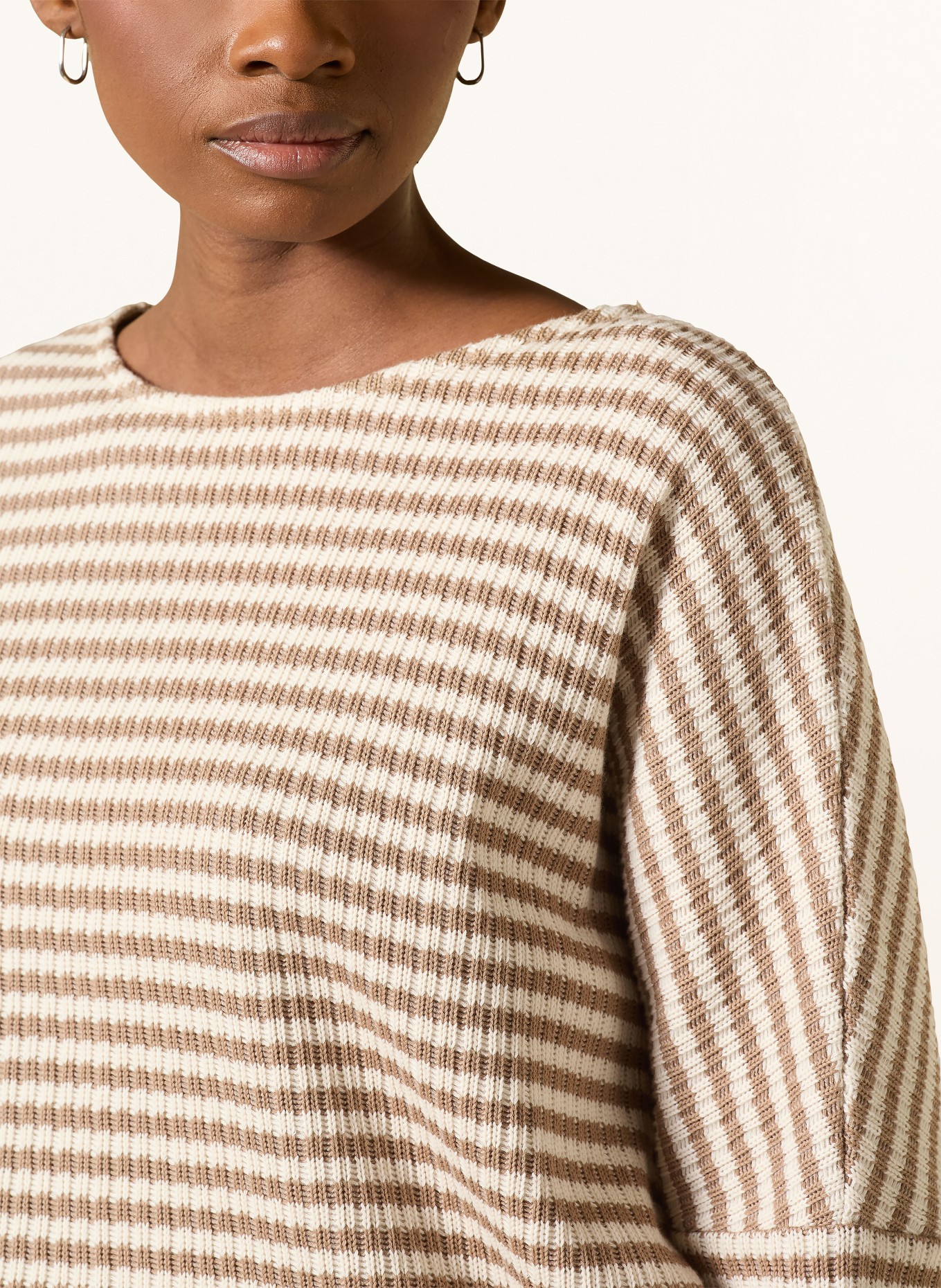 OPUS GRESH sweater: ECRU / BEIGE