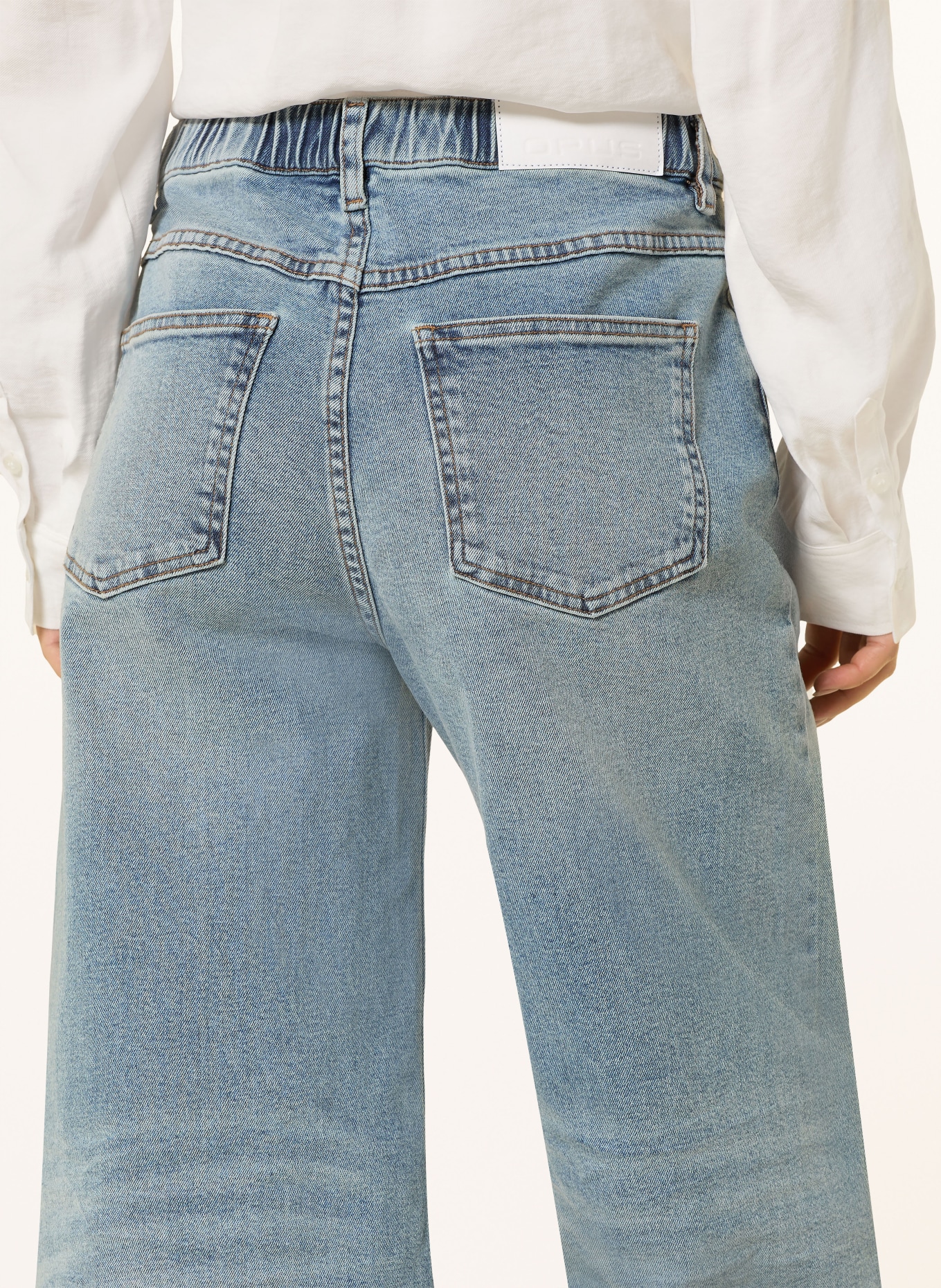 OPUS Dżinsy z szerokimi nogawkami MIVA RETRO: 70322 light retro blue