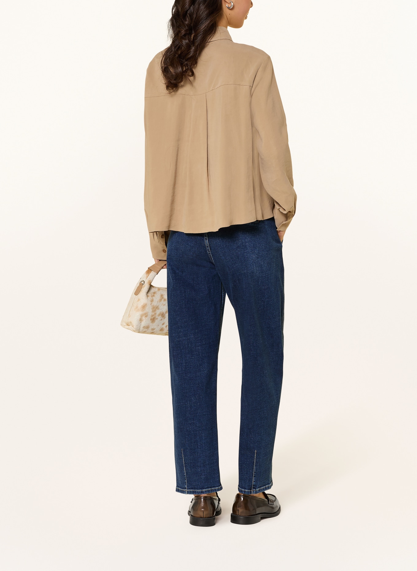 OPUS Barrel jeans LOLAH FLOW: 70325 mid flowy blue