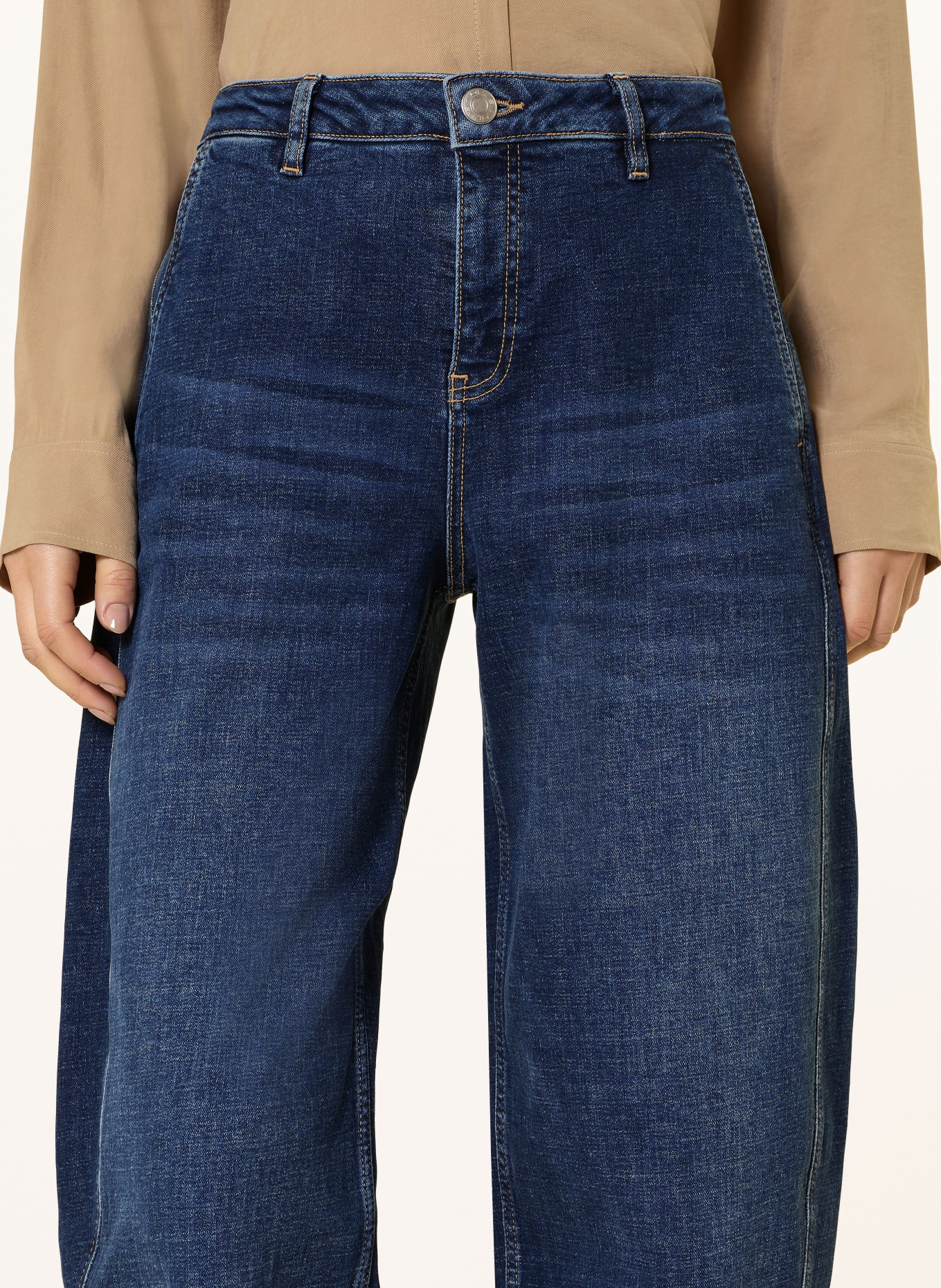 OPUS Barrel jeans LOLAH FLOW: 70325 mid flowy blue