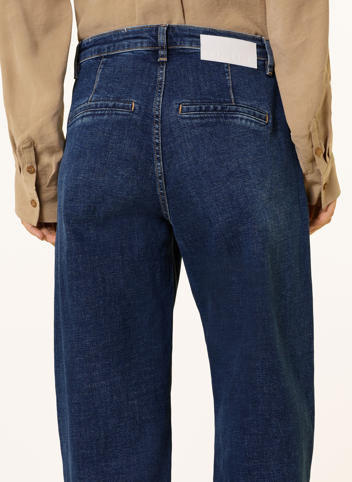 OPUS Barrel jeans LOLAH FLOW: 70325 mid flowy blue