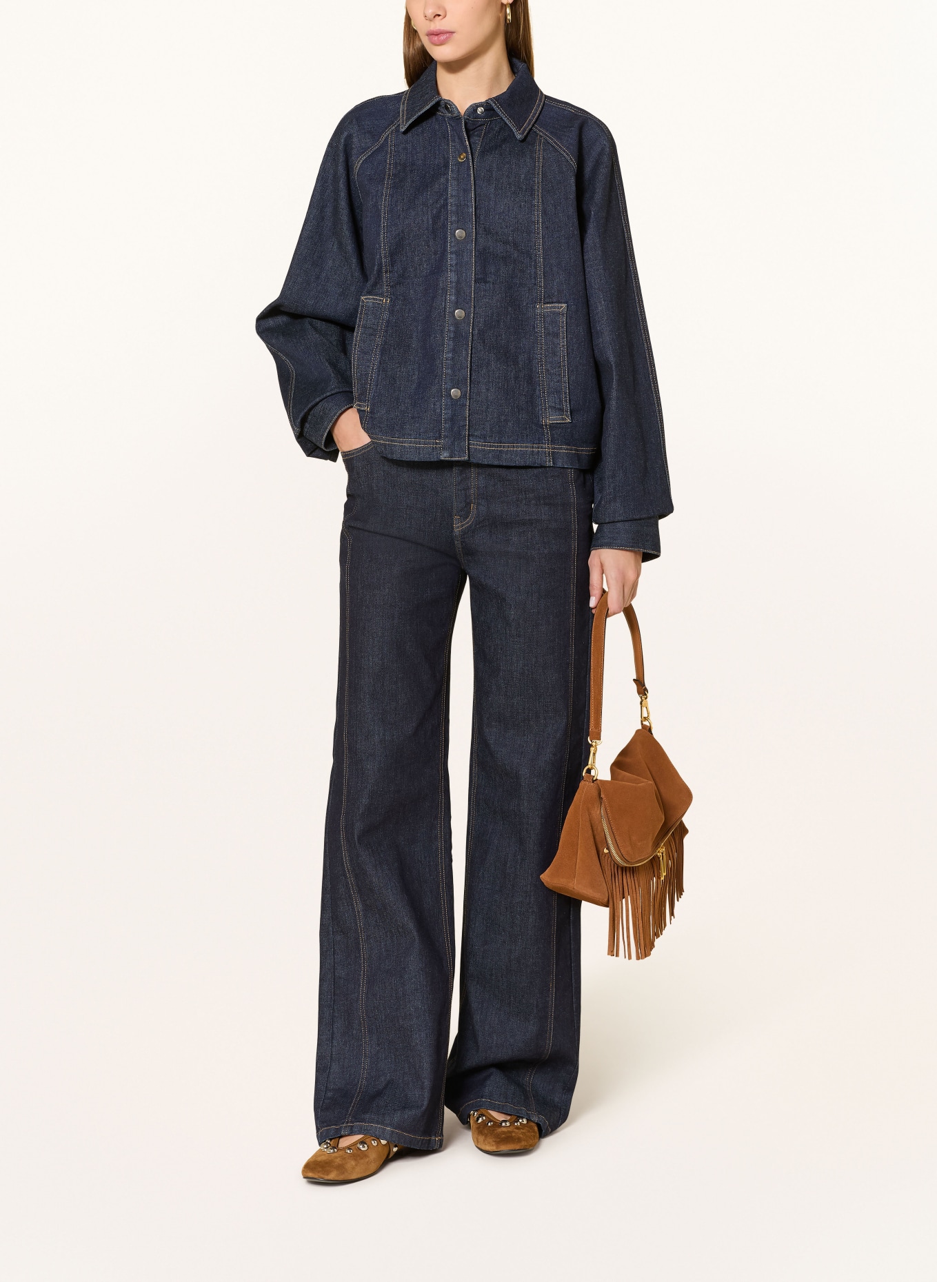 OPUS Straight Jeans MIVA BOLD: 70324 dark bold blue