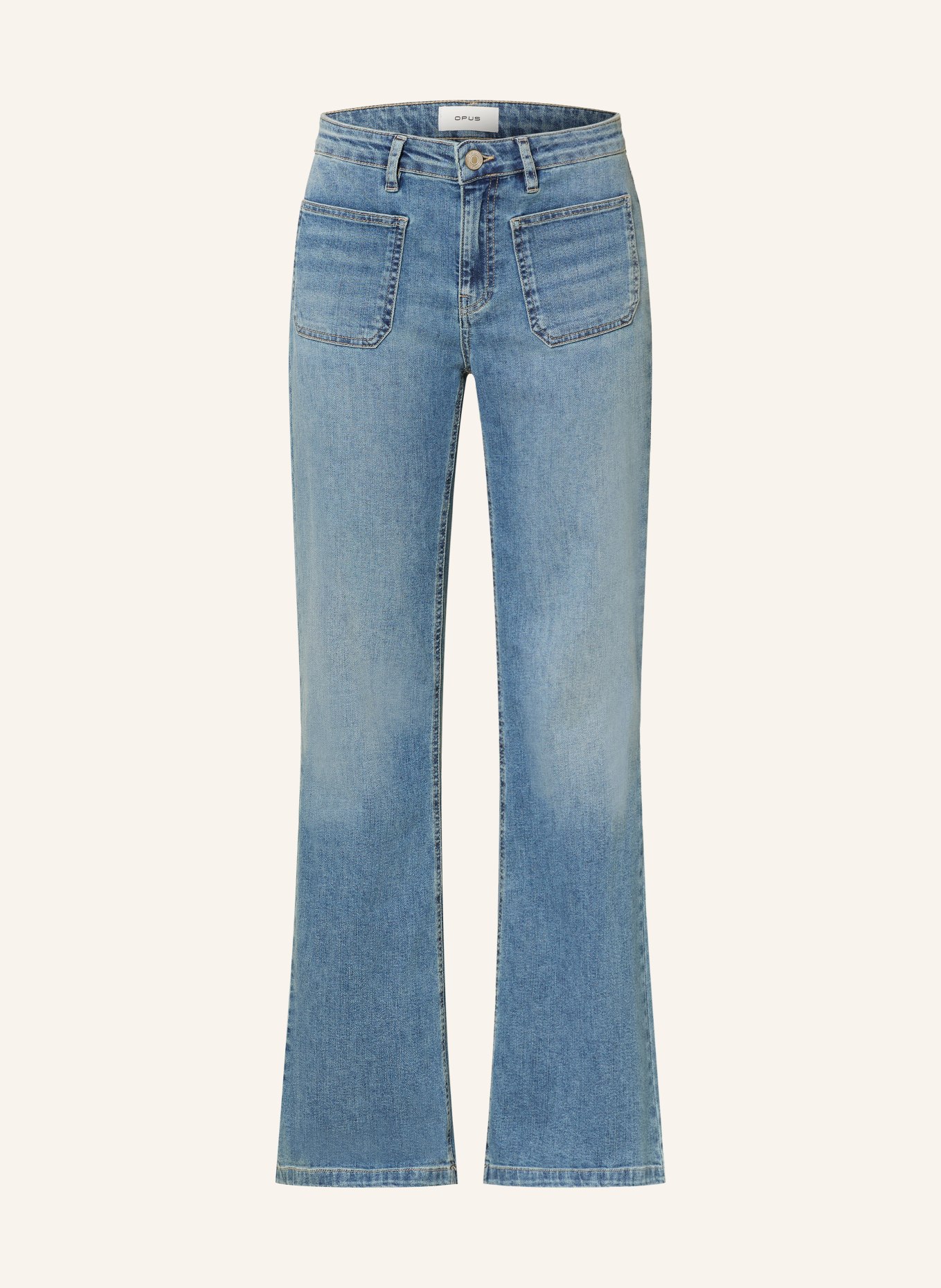 OPUS Straight Jeans ELMA RETRO: 70323 mid revive blue