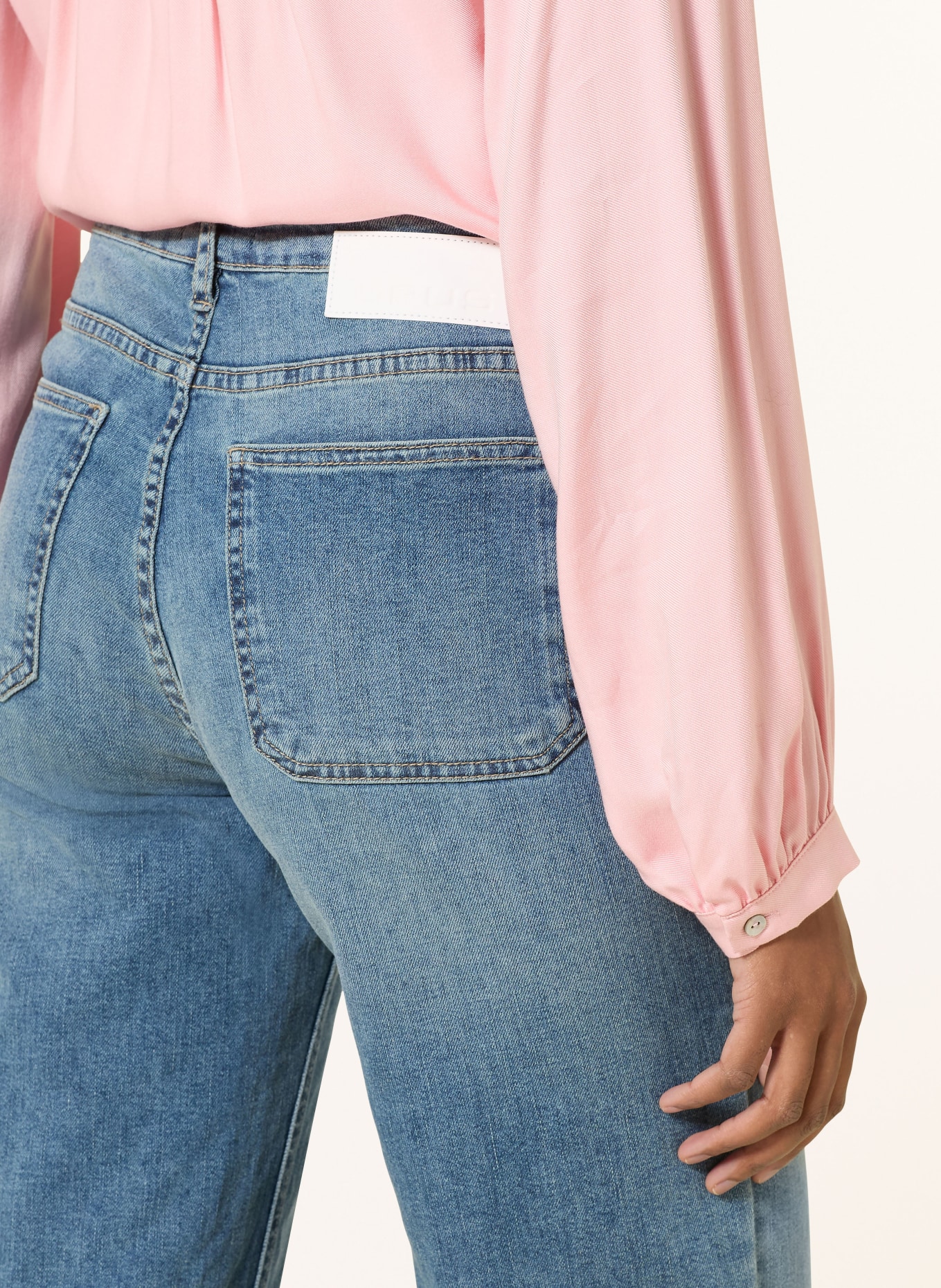 OPUS Straight Jeans ELMA RETRO: 70323 mid revive blue