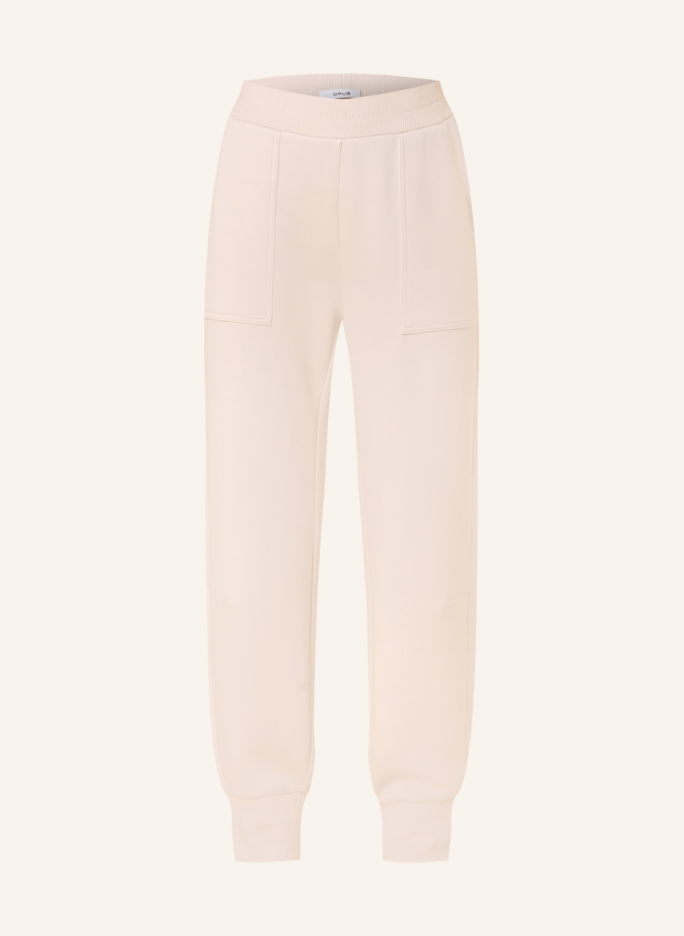 OPUS MYHA sweatpants: ECRU