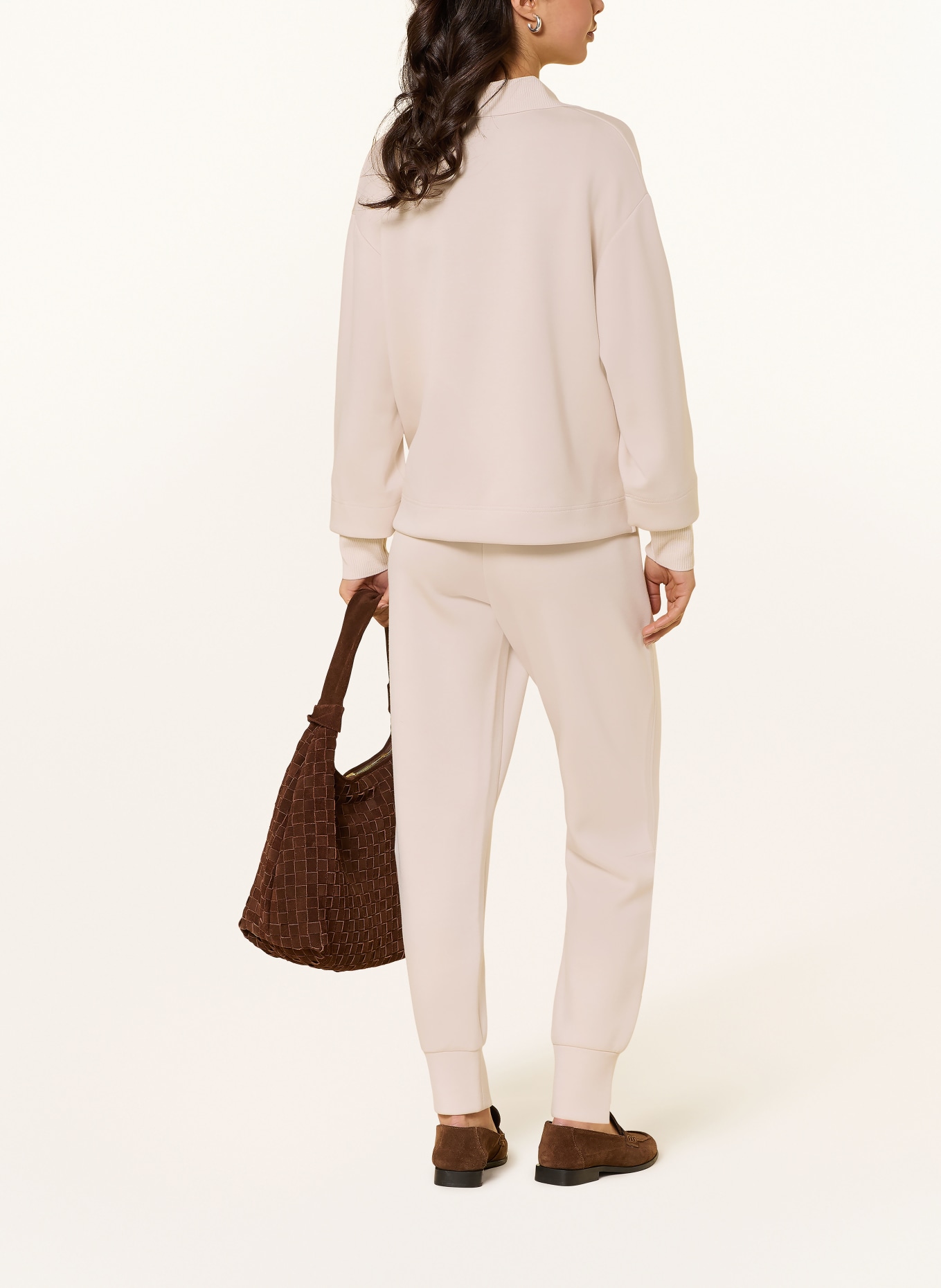 OPUS MYHA sweatpants: ECRU