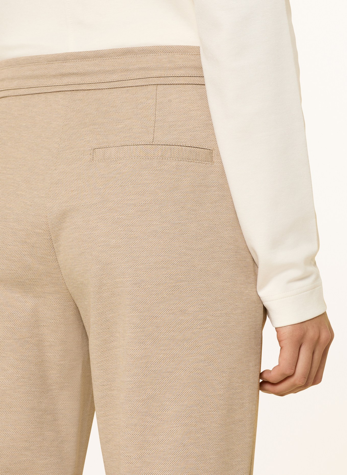 OPUS Kalhoty MAKITO v joggingovém stylu: TMAVĚ ŽLUTÁ / BÍLÁ