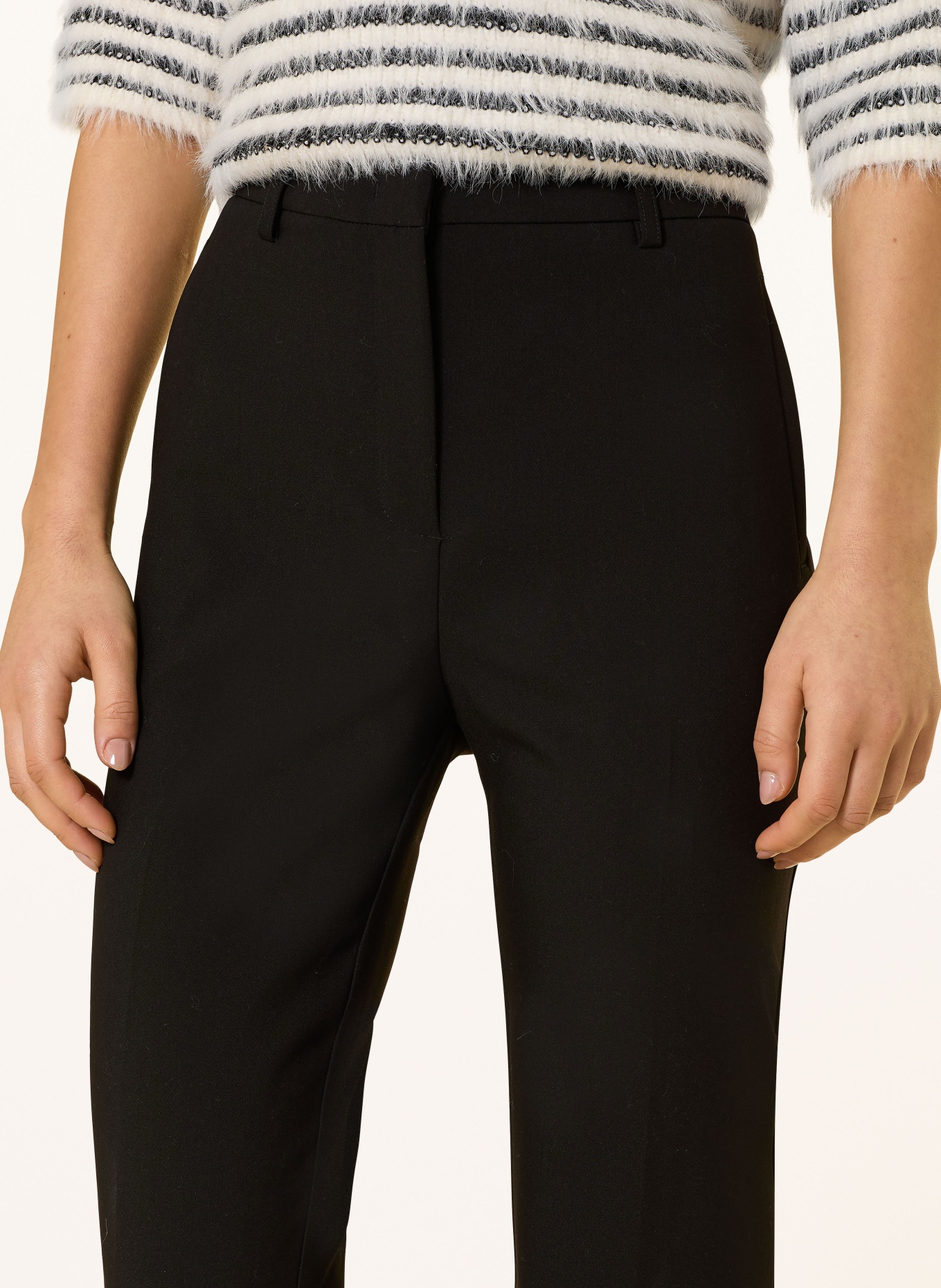 OPUS Hose MAIGA FLARED: SCHWARZ