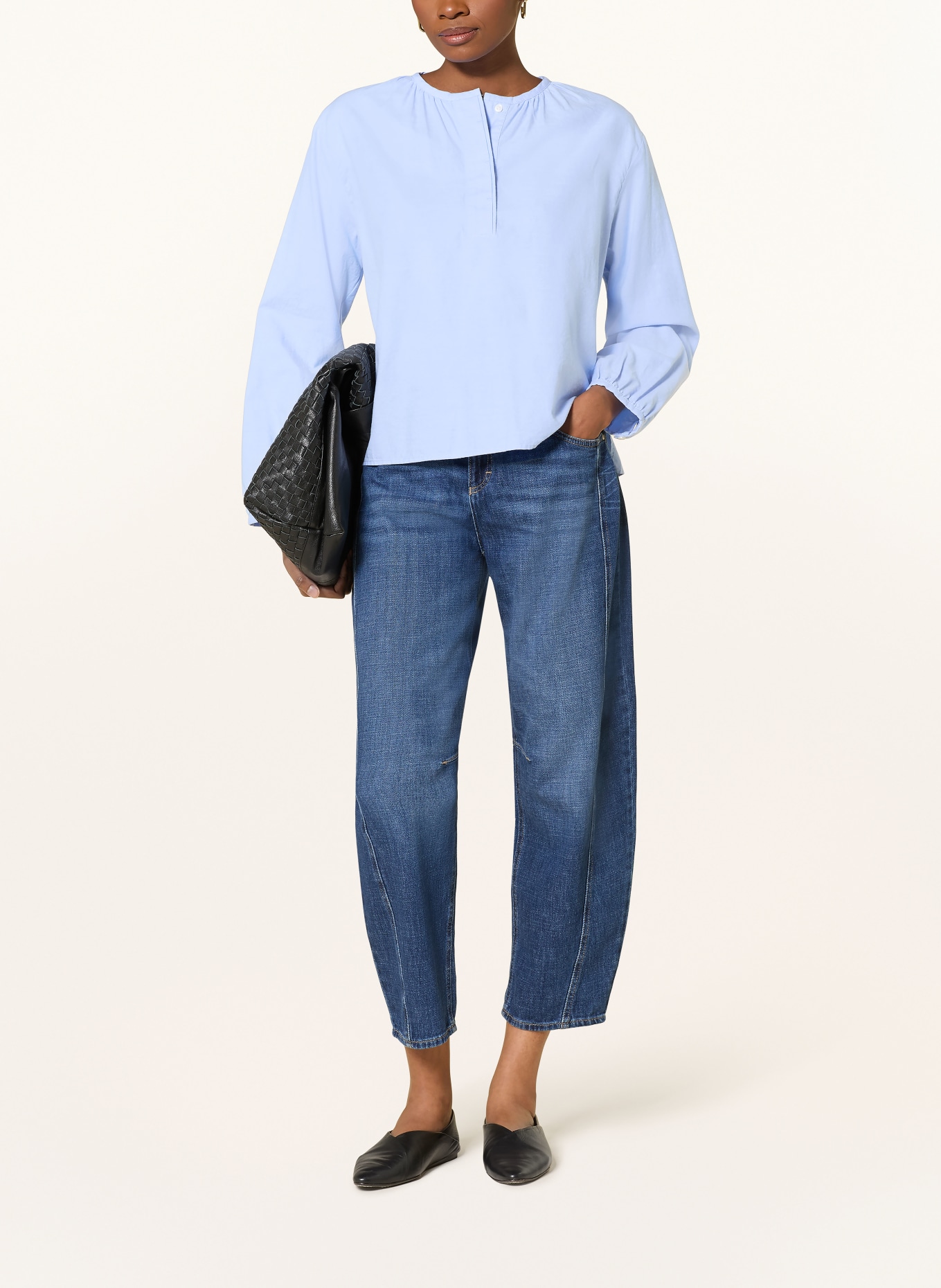 OPUS Hemdbluse FIMOMA: HELLBLAU