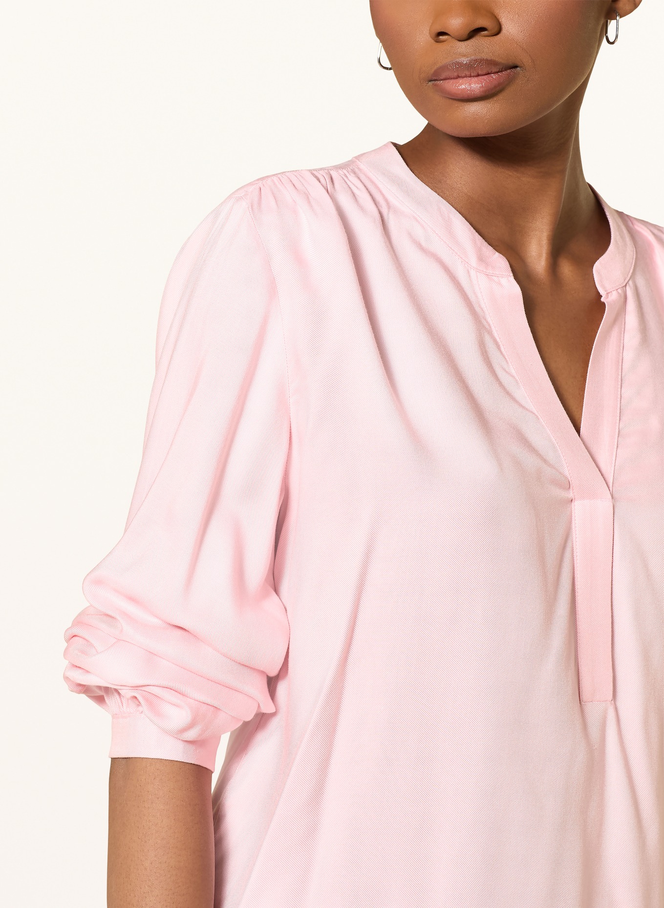 OPUS Blusenshirt FLANORA: ROSA