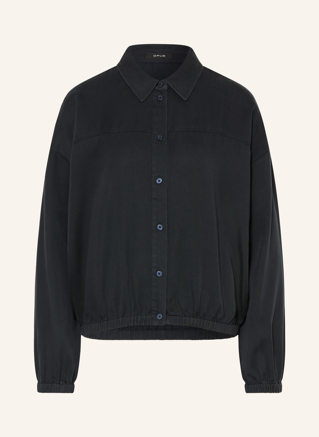 OPUS Převlečná bunda FYNAMO: ČERNÁ