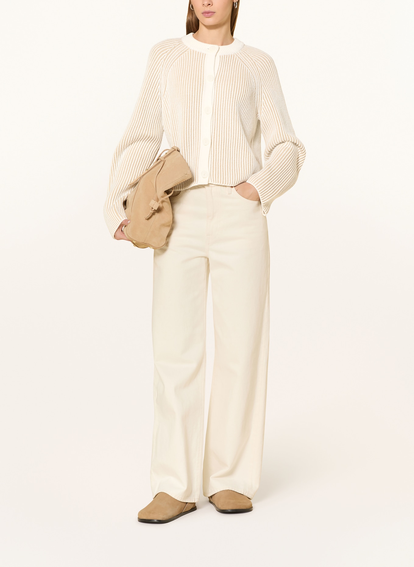 OPUS Svetr DELSIE: BÉŽOVÁ / REŽNÁ