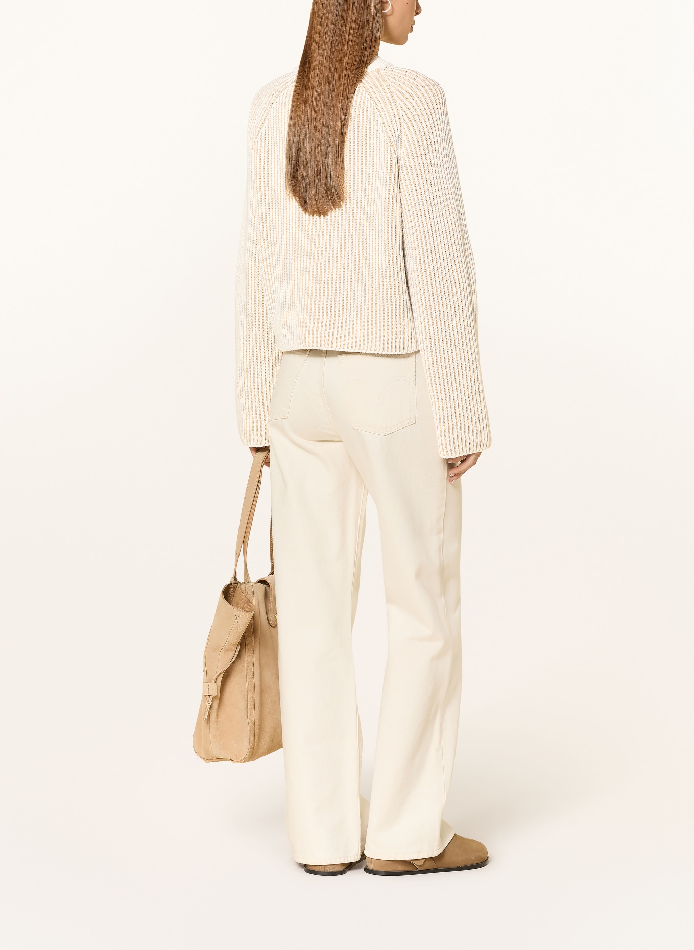 OPUS Svetr DELSIE: BÉŽOVÁ / REŽNÁ