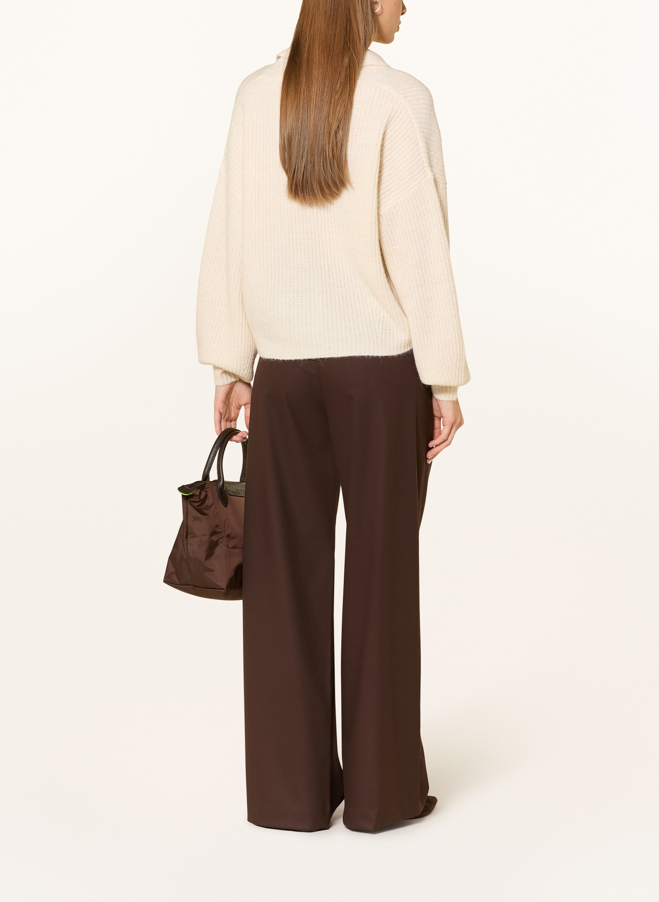 OPUS Strickjacke DUSENA: ECRU