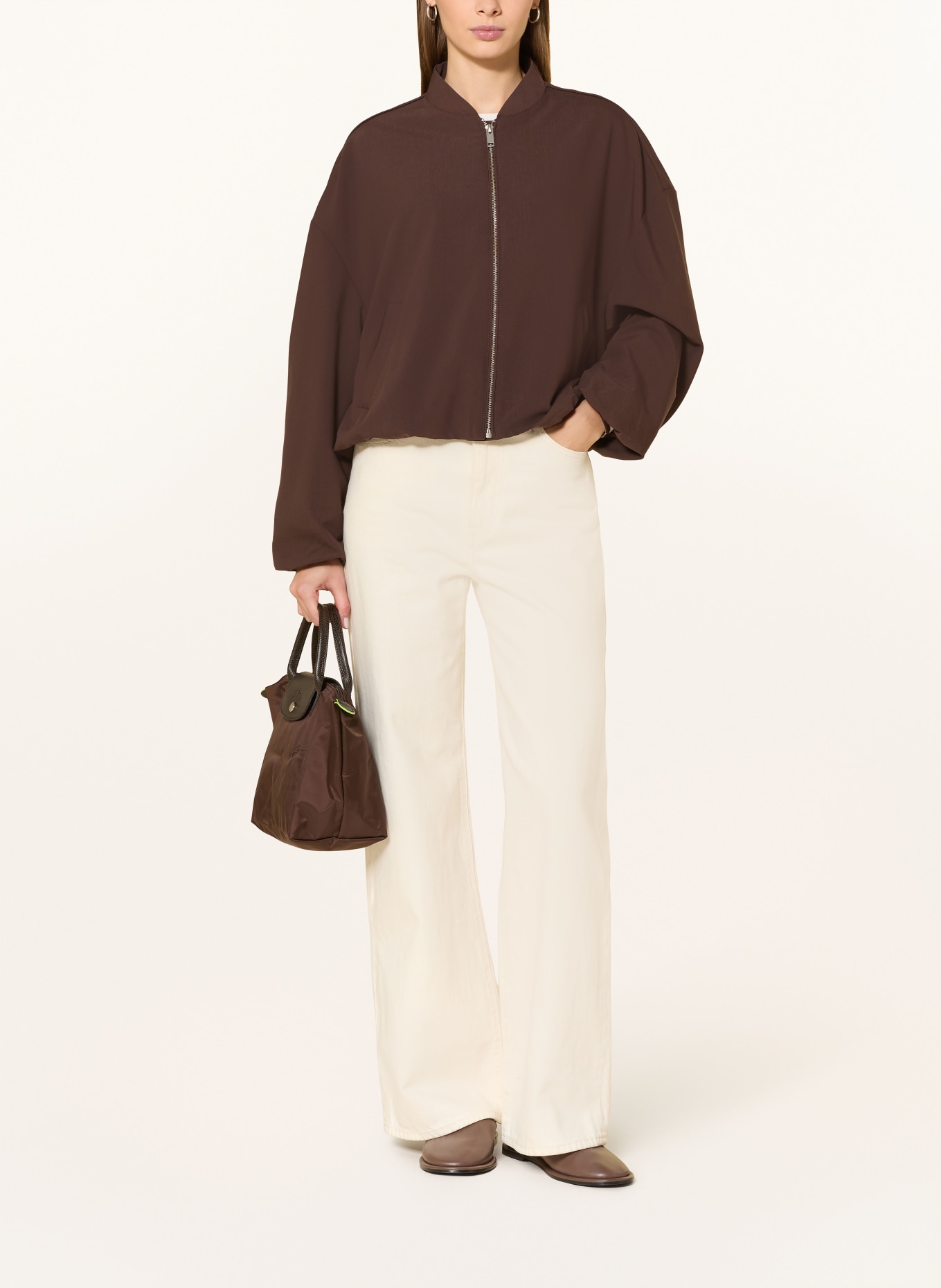 OPUS Blouson JANICA: MARRON FONCÉ