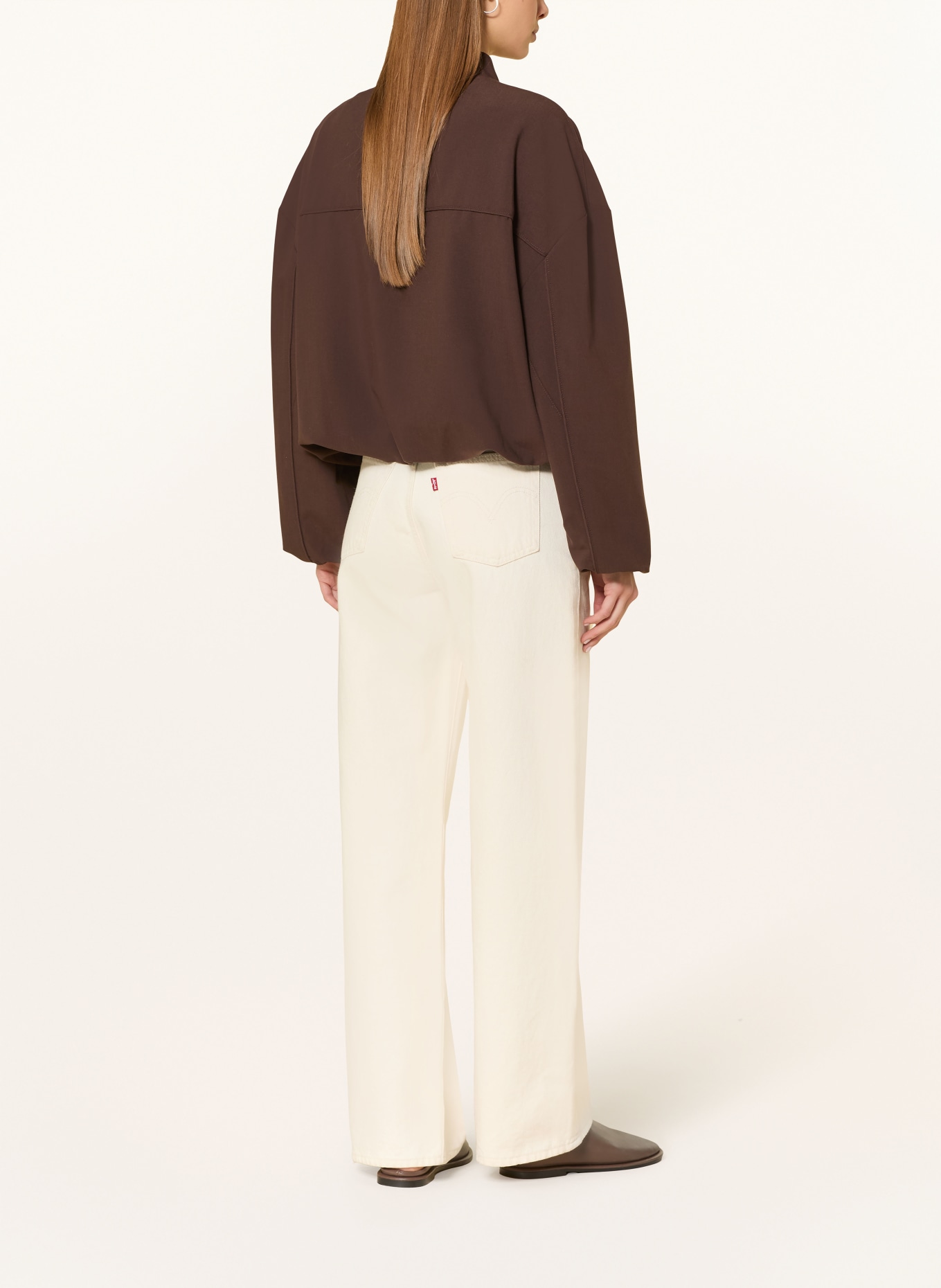 OPUS Blouson JANICA: MARRON FONCÉ