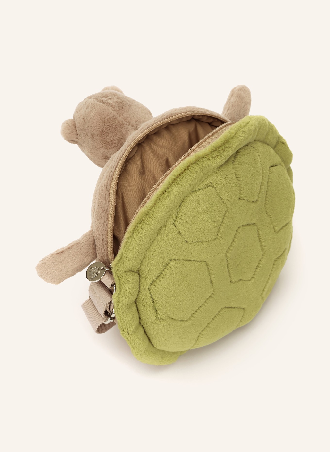 Jellycat Umhängetasche TIMMY TURTLE: BEIGE / GRÜN