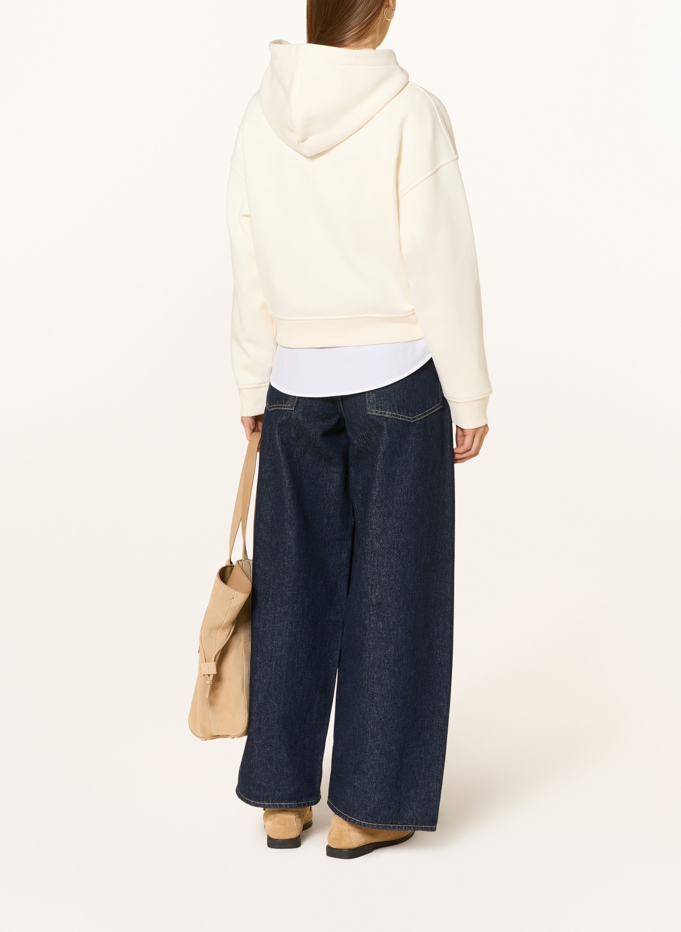 OPUS Hoodie GALENTINE: ECRU