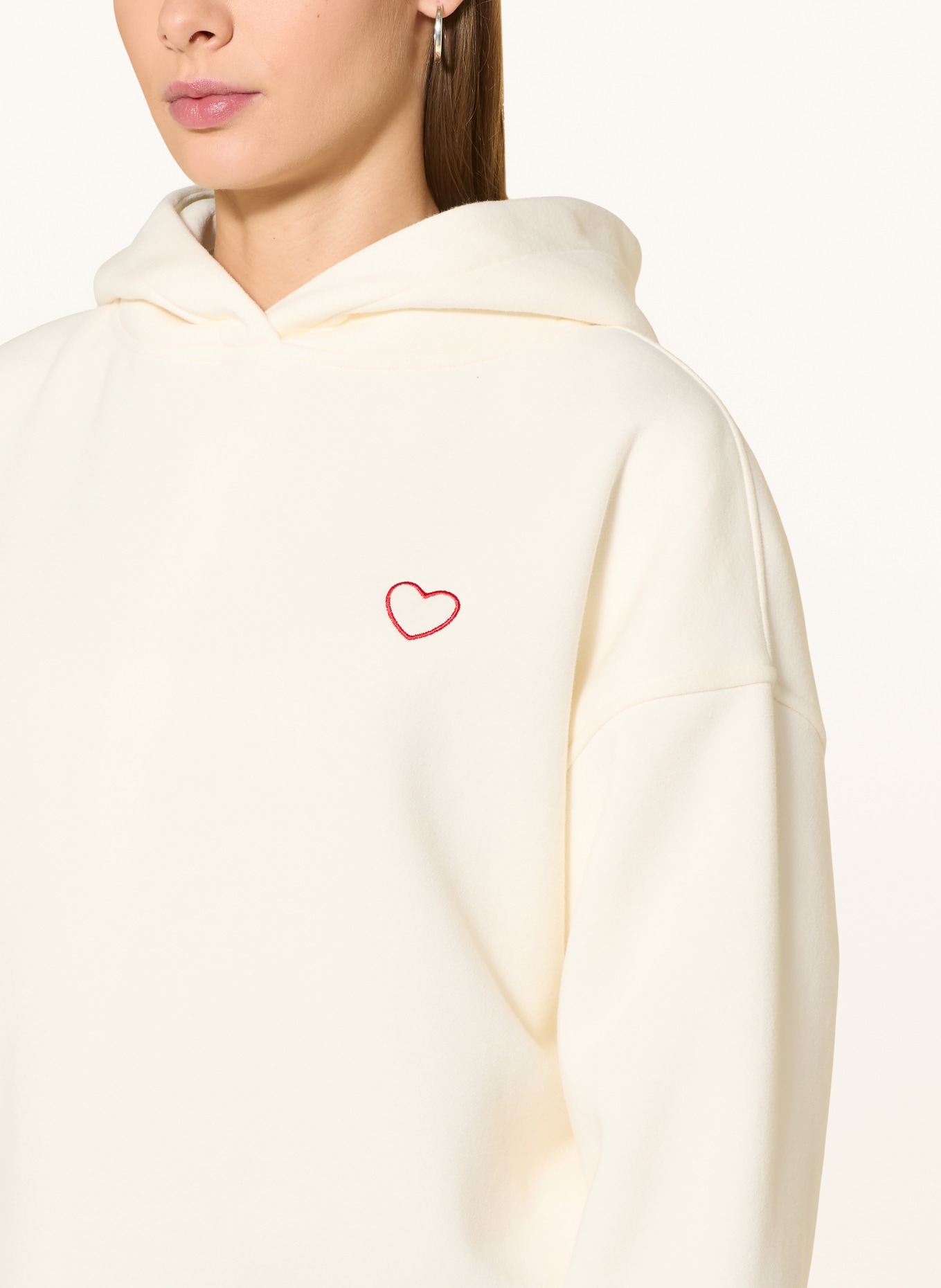 OPUS Hoodie GALENTINE: ECRU