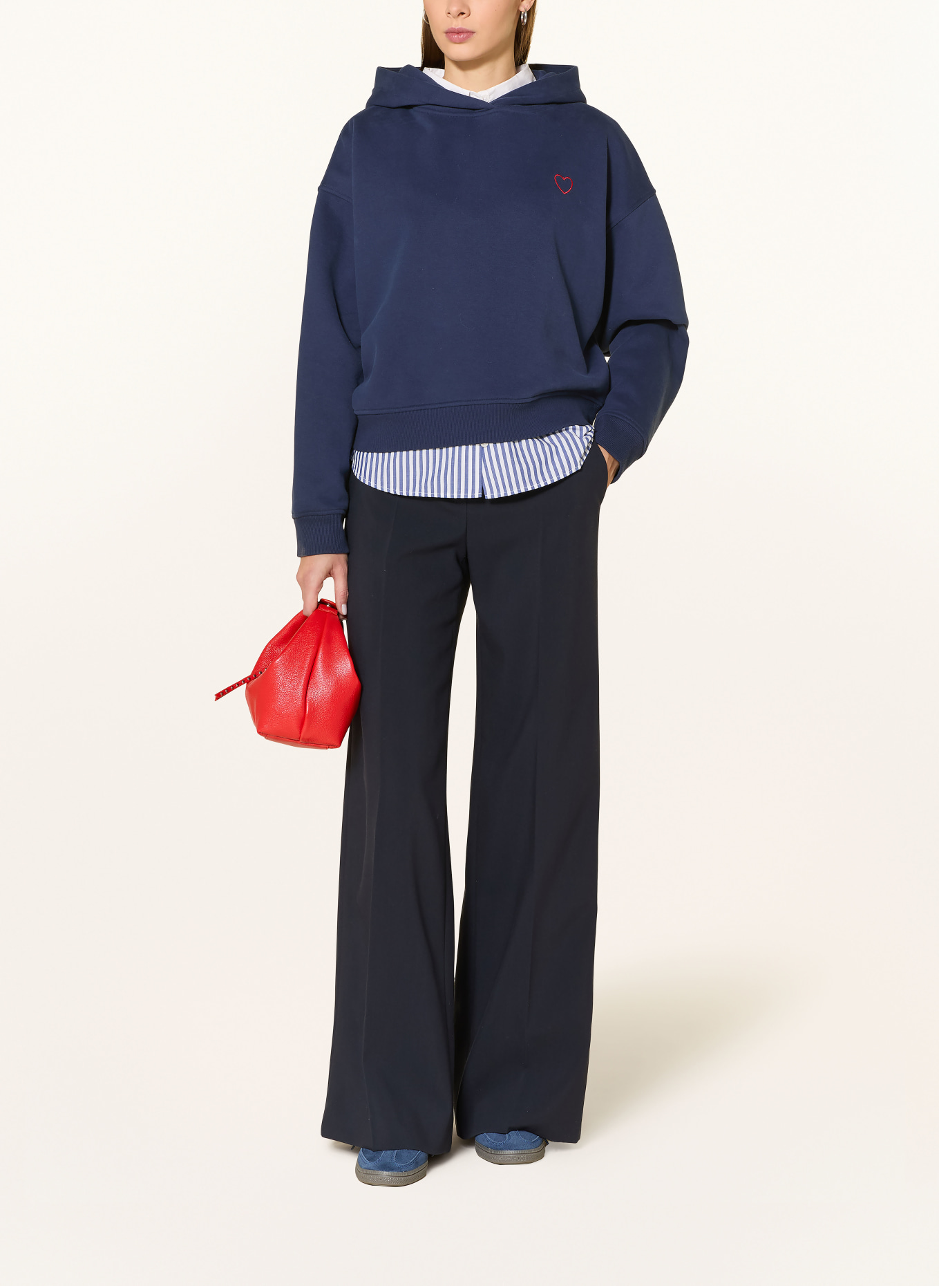 OPUS Hoodie GALENTINE: DUNKELBLAU