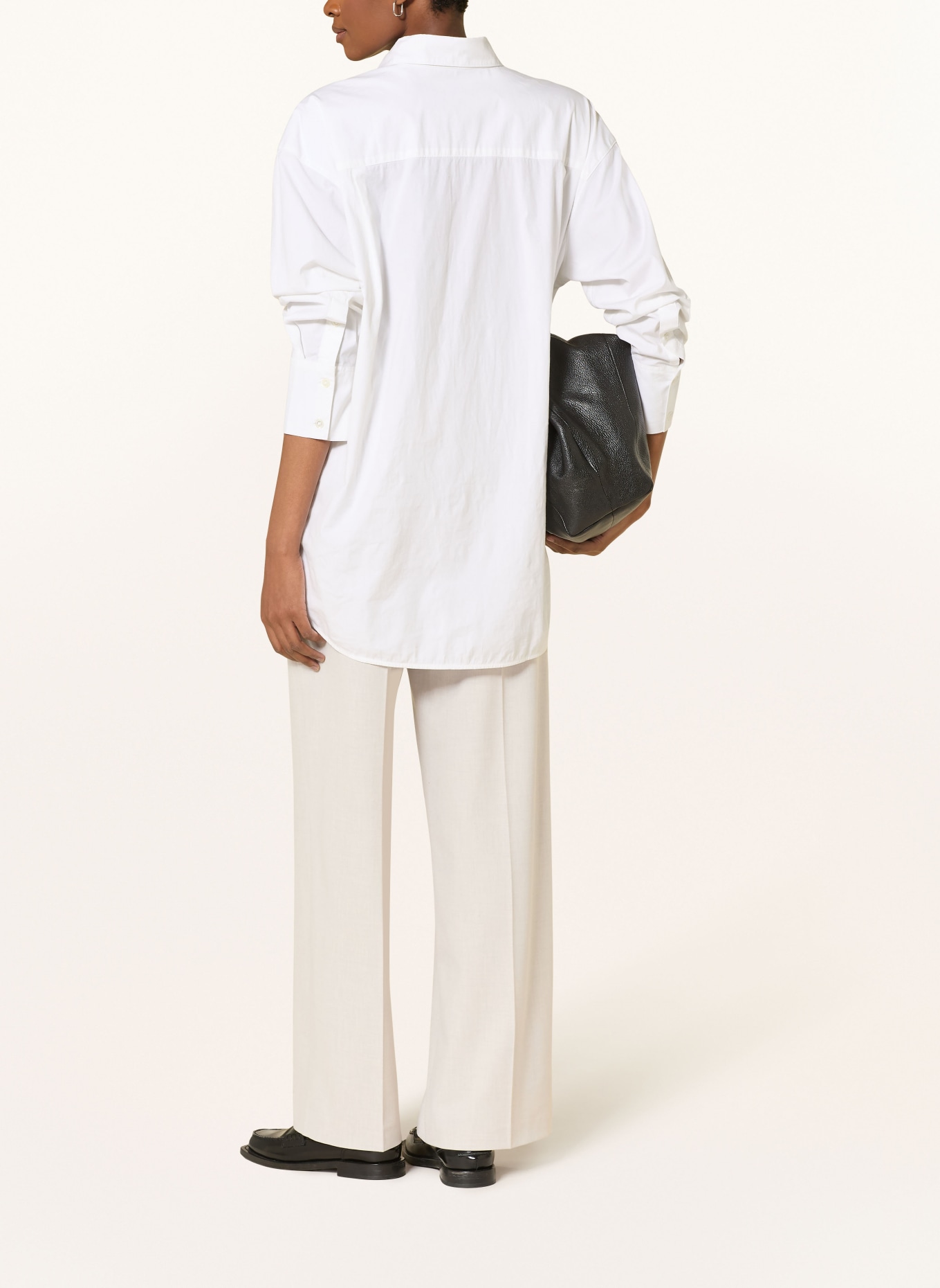 OPUS Spodnie MAROU w stylu joggingowym: KREMOWY / JASNOCZARY